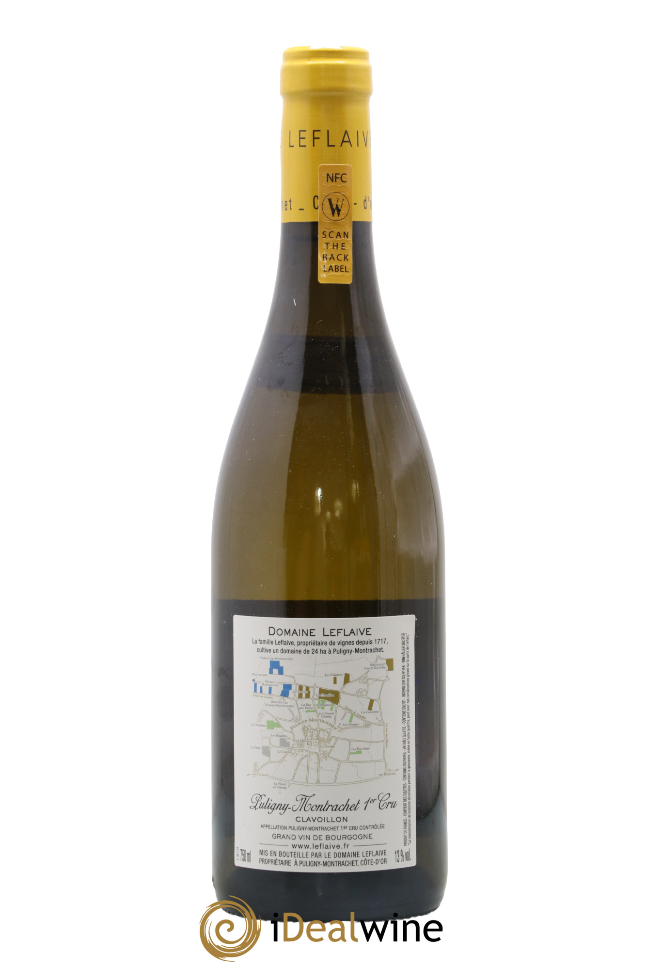 Puligny-Montrachet 1er Cru Clavoillon Leflaive (Domaine) 2021 - Lot de 1 bouteille - 1