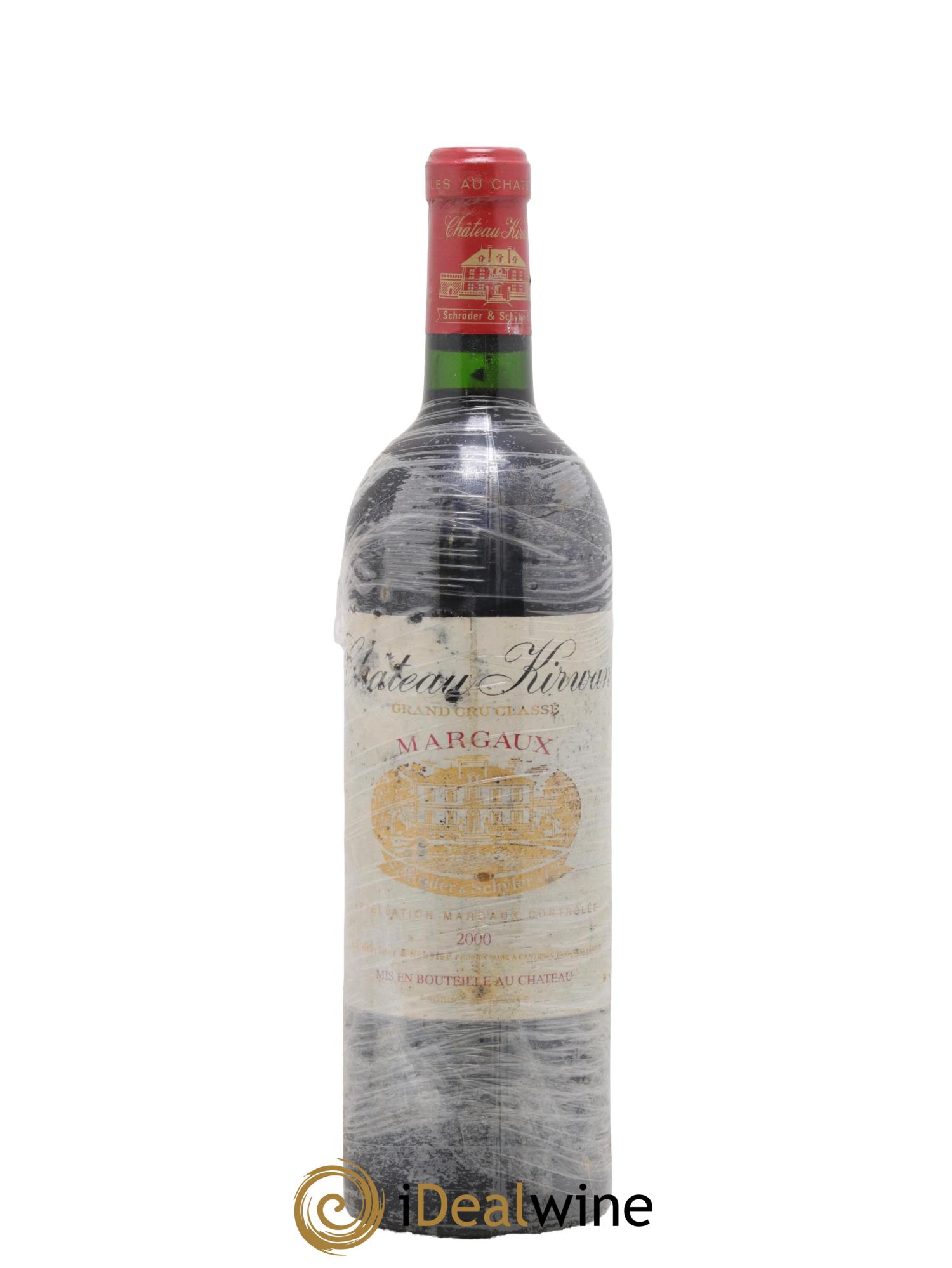 Château Kirwan 3ème Grand Cru Classé 2000 - Posten von 1 Flasche - 0