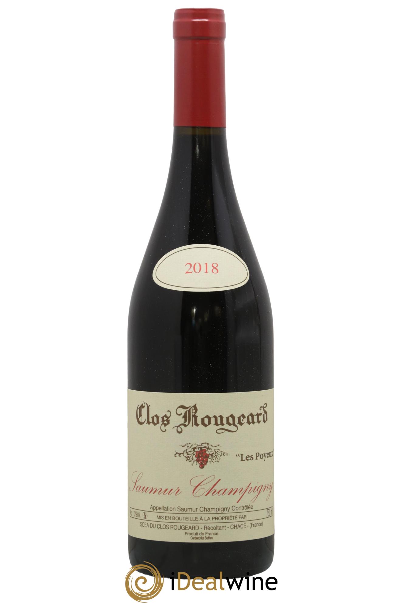 Saumur-Champigny Les Poyeux Clos Rougeard 2018 - Lot de 1 bouteille - 0