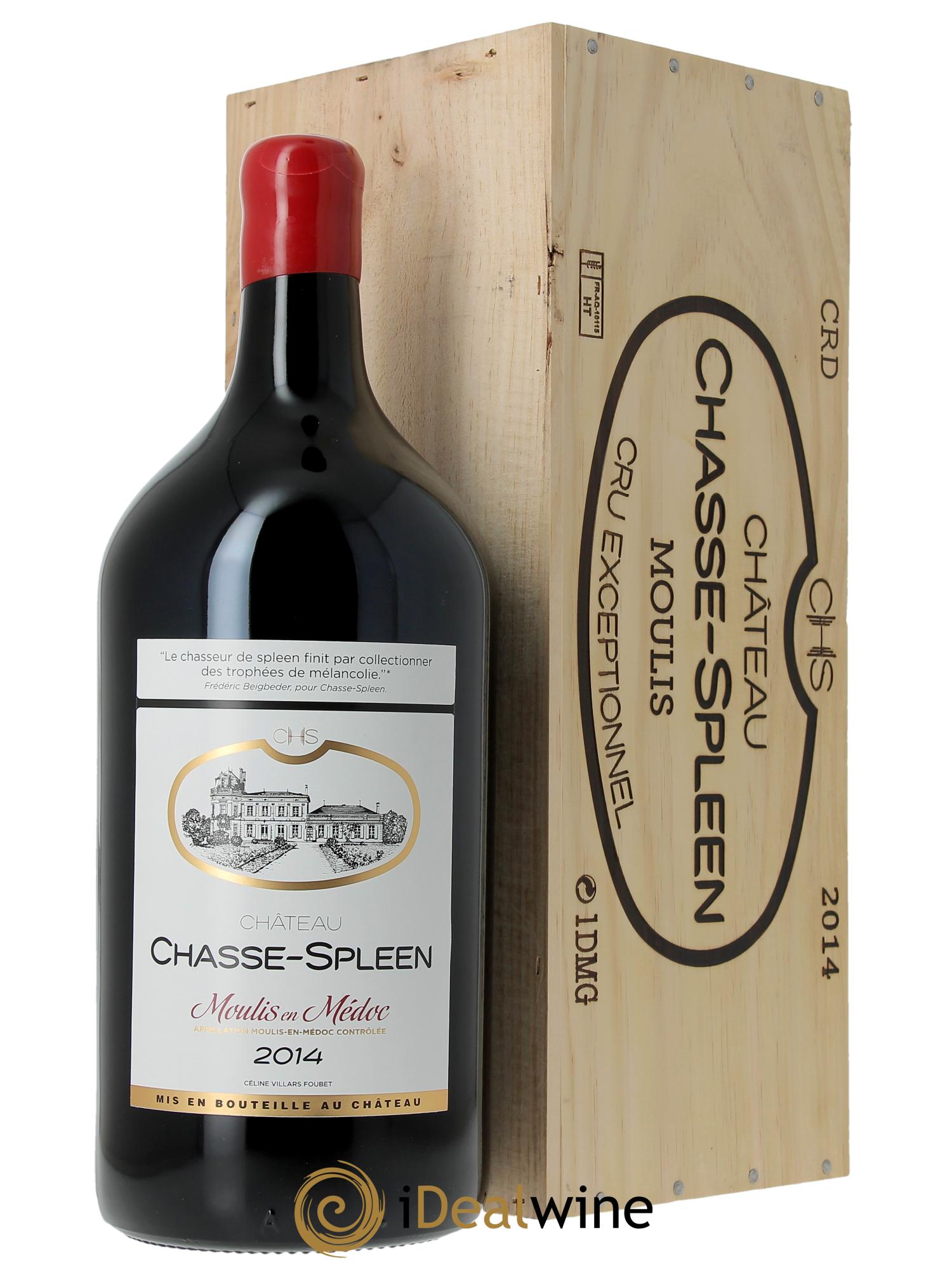 Château Chasse Spleen 2014 - Lotto di 1 jéroboam - 0