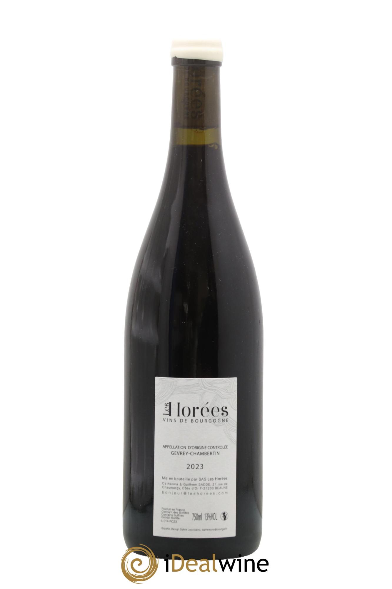 Gevrey-Chambertin J'écris ton nom Les Horées 2023 - Lotto di 1 bottiglia - 1