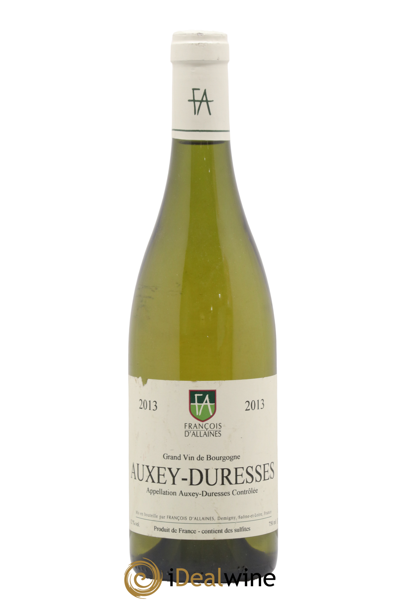 Auxey-Duresses François D'Allaines 2013 - Lot de 1 bouteille - 0