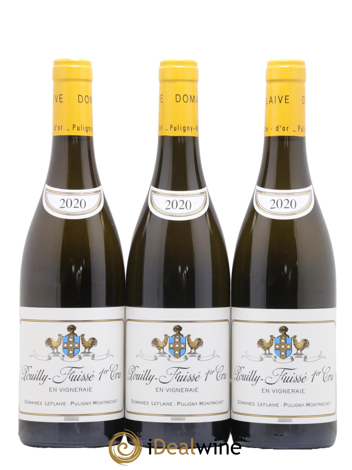 Pouilly-Fuissé Premier Cru En Vigneraie Domaine Leflaive 2020 - Lot de 3 bouteilles - 0