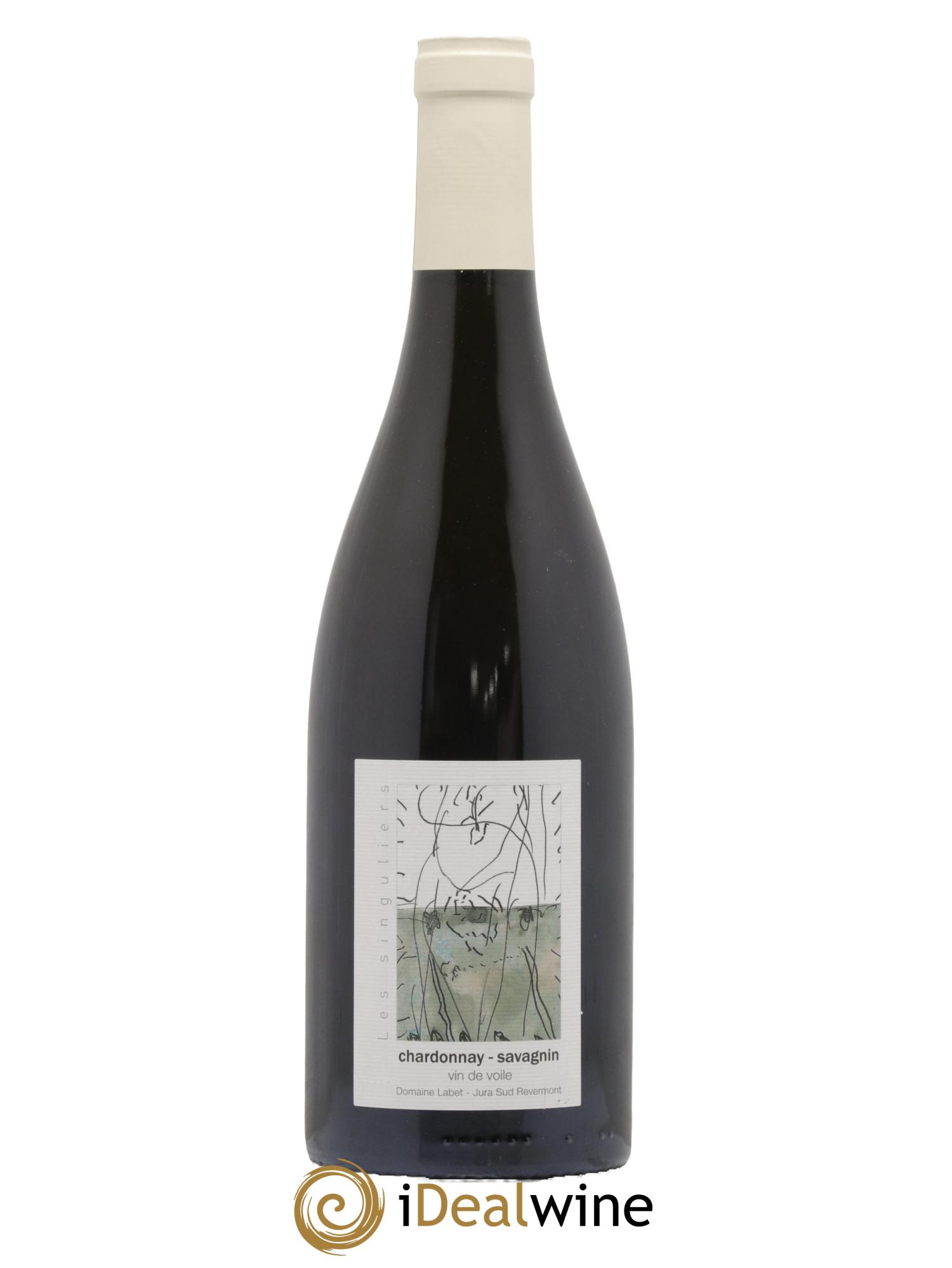 Côtes du Jura Vin de Voile Chardonnay-Savagnin cuvée de garde Romain - Julien - Charline Labet 2018 - Lot de 1 bouteille - 0