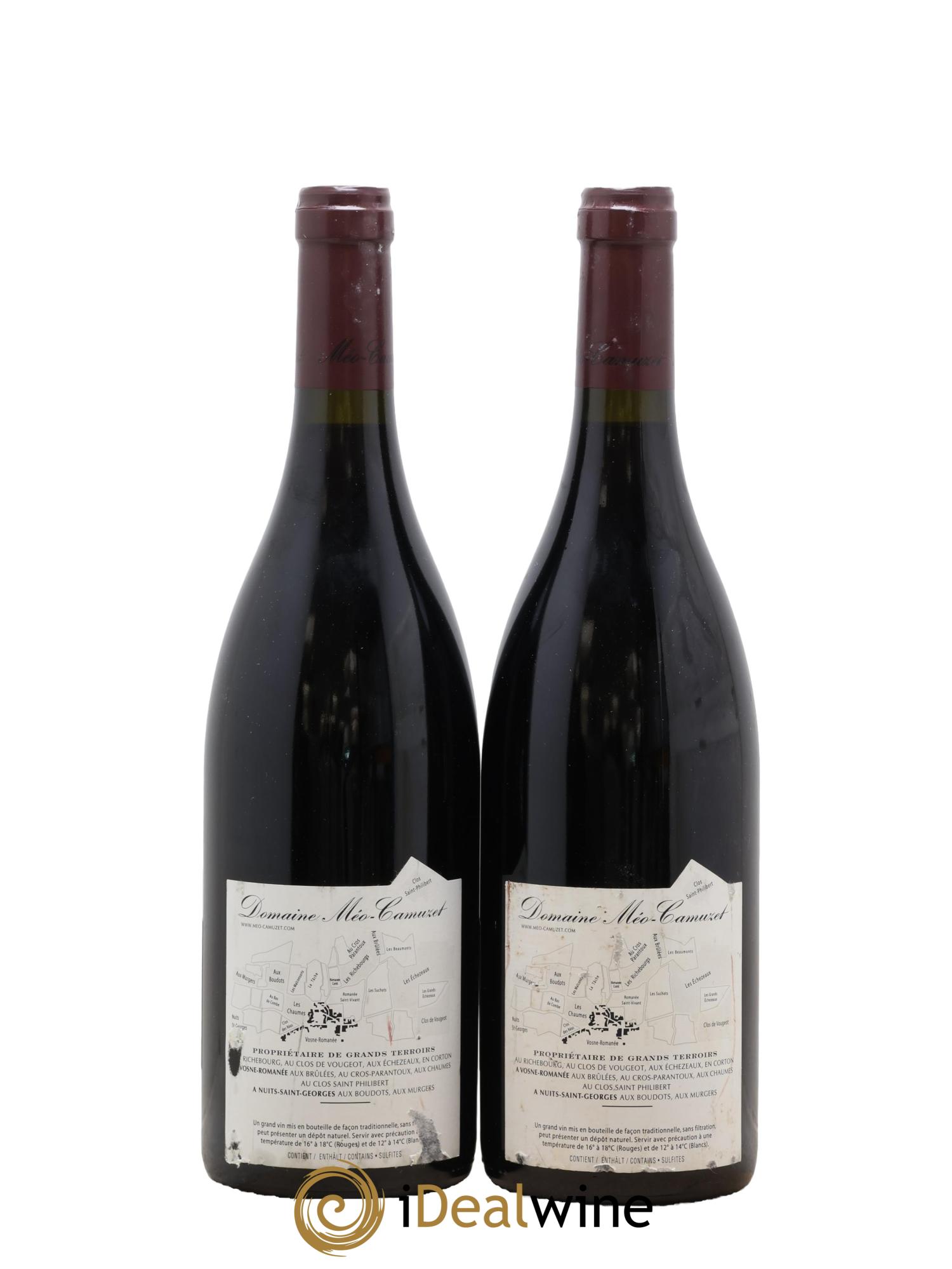 Nuits-Saint-Georges 1er Cru Aux Murgers Méo-Camuzet (Domaine) 2009 - Posten von 2 Flaschen - 1