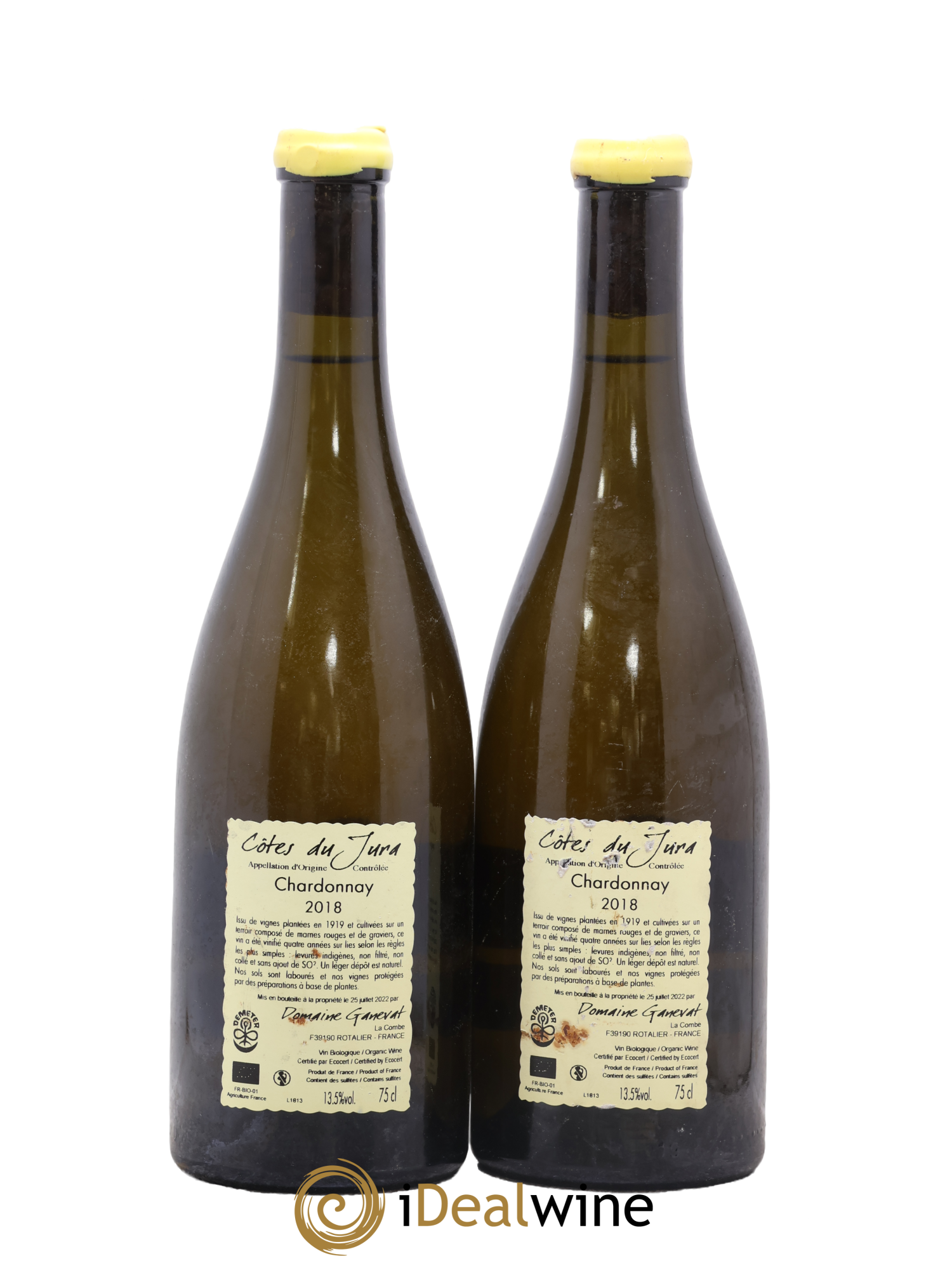 Côtes du Jura Les Grands Teppes Vieilles Vignes Jean-François Ganevat (Domaine) 2018 - Lot of 2 bottles - 1