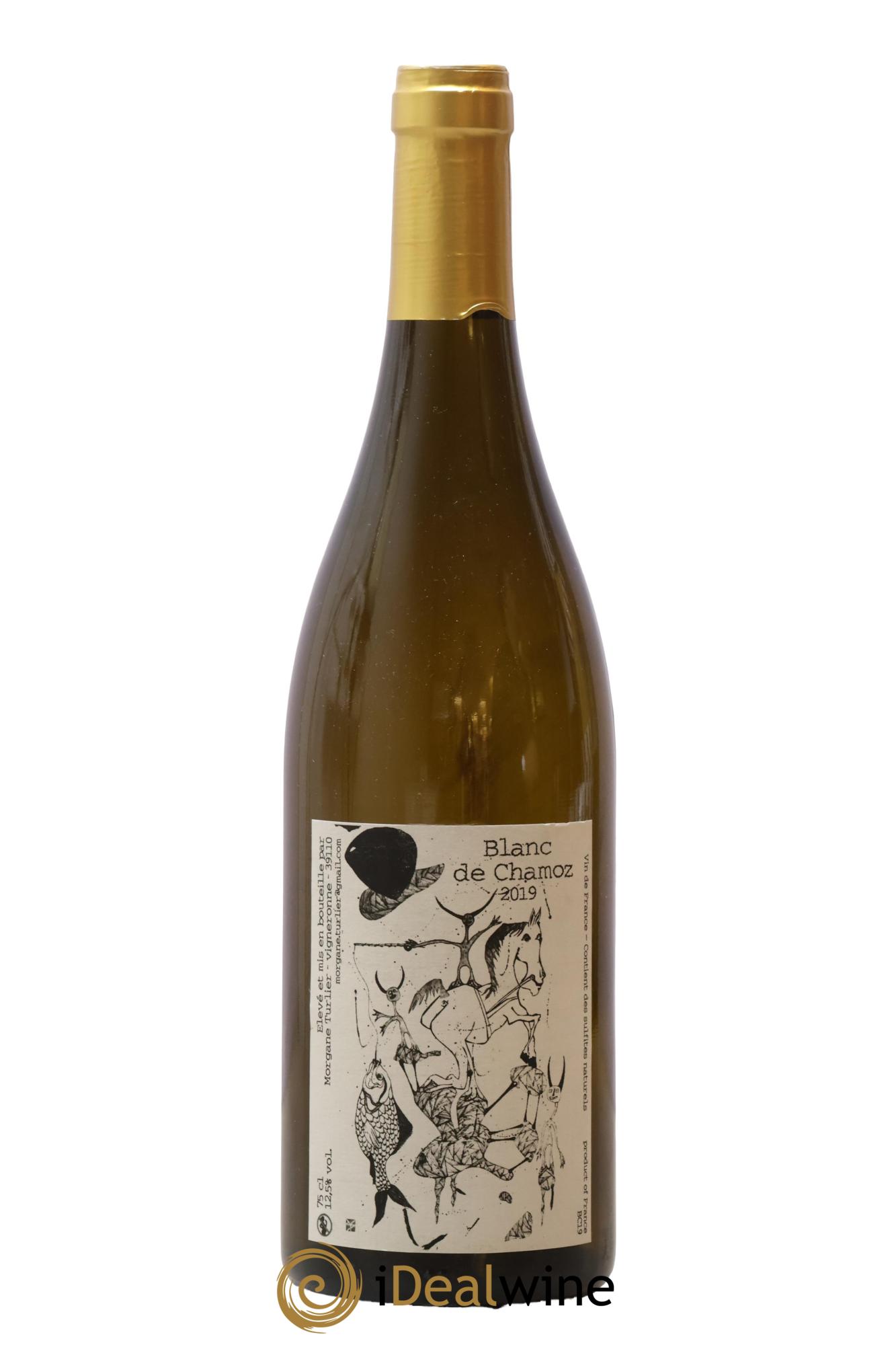 Vin de France Blanc de Chamoz Chardonnay Morgane Turlier 2019 - Posten von 1 Flasche - 0