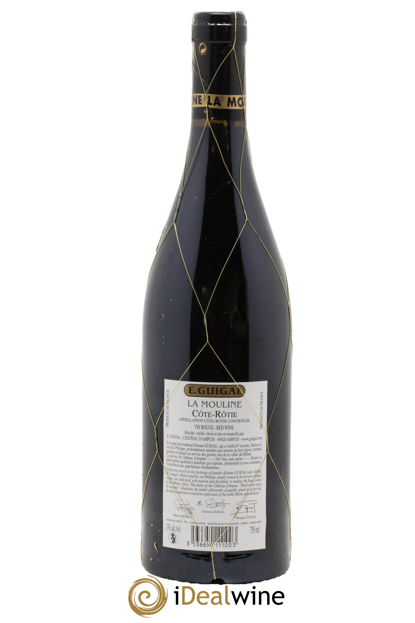 Côte-Rôtie La Mouline Guigal 2005 - Lot of 1 bottle - 1