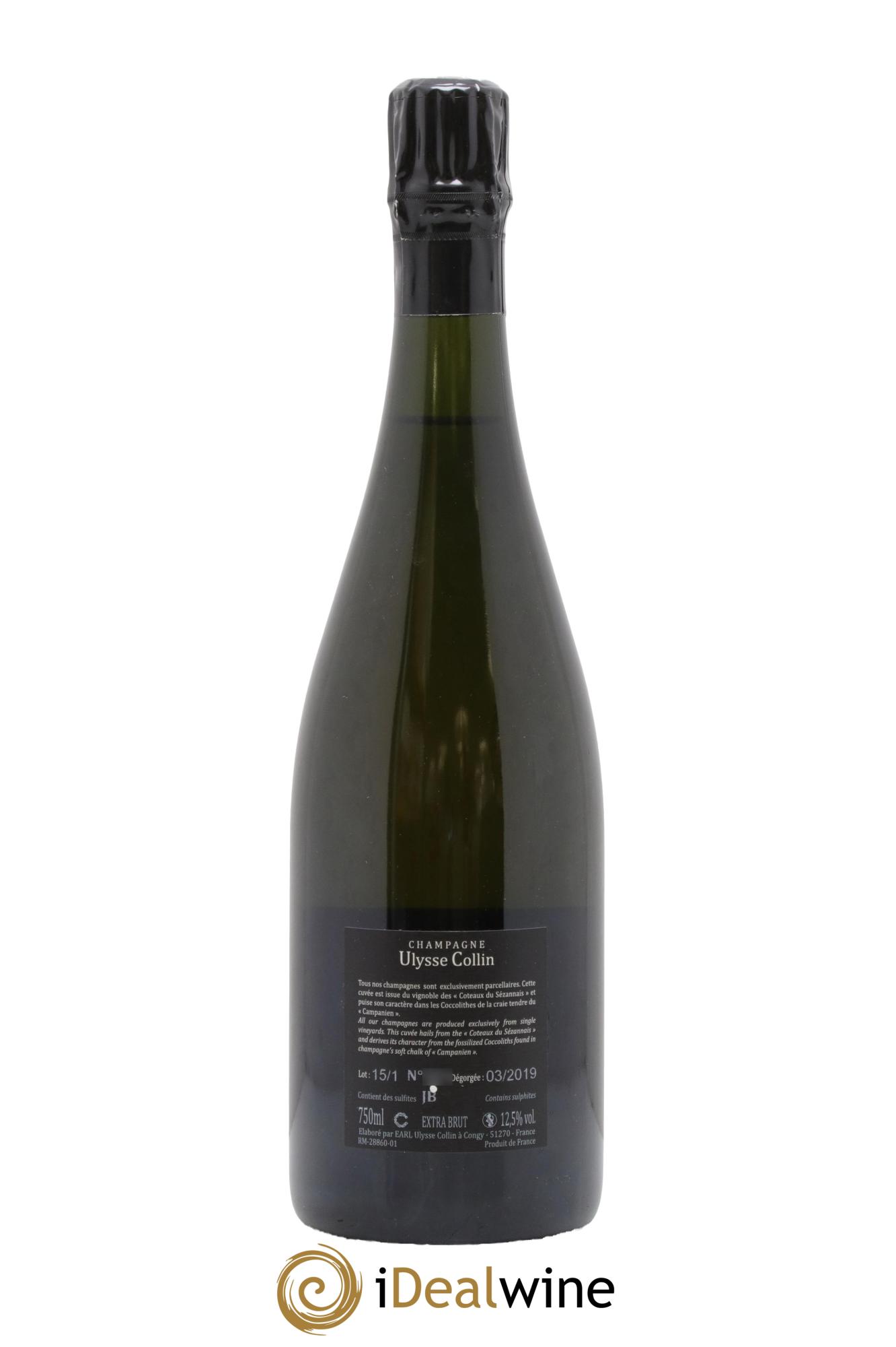 Les Maillons Blanc de Noirs Extra-Brut Ulysse Collin - Lot of 1 bottle - 1