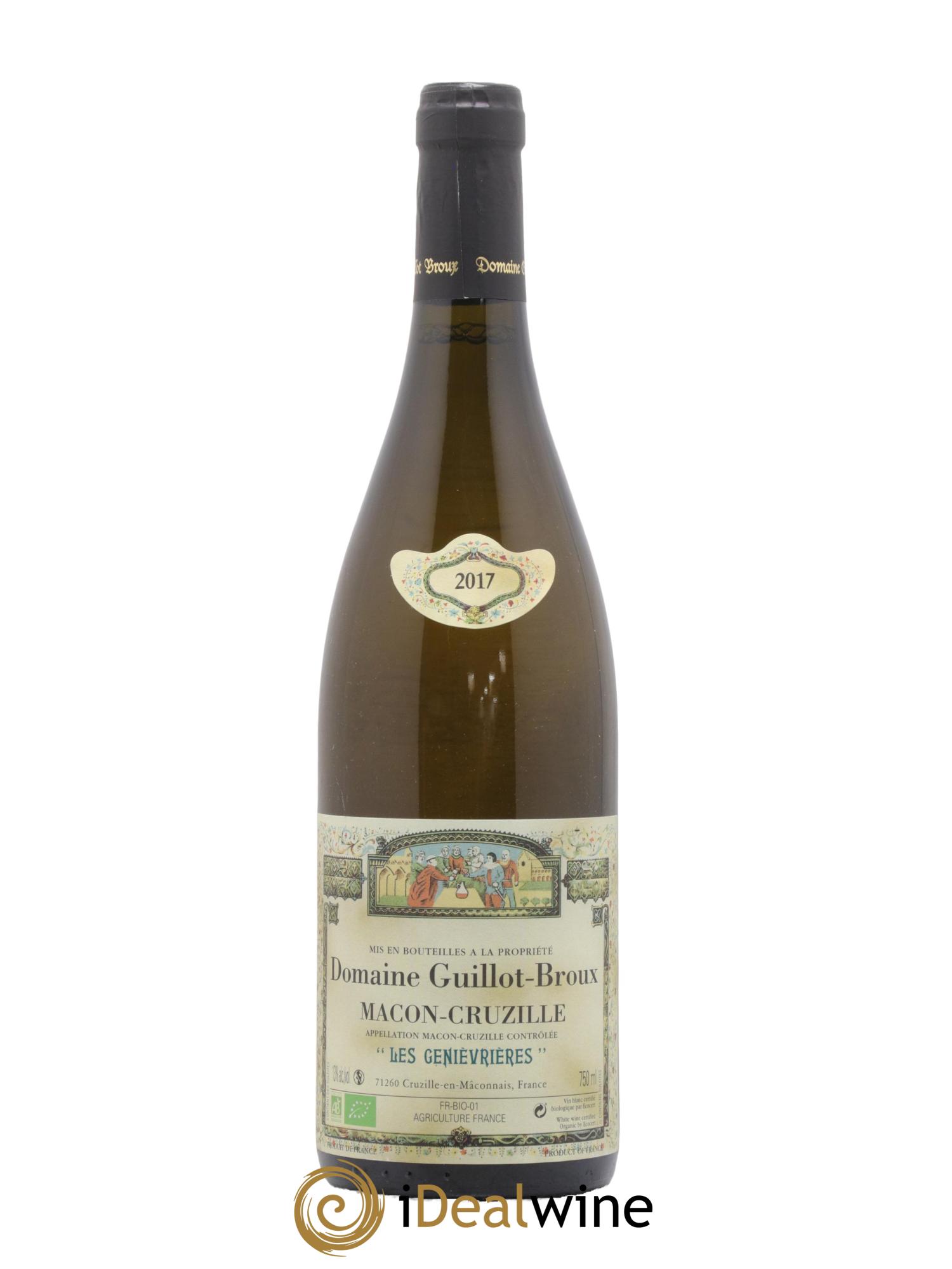 Mâcon-Cruzille Les Genievrières Guillot-Broux (Domaine) 2017 - Lot de 1 bouteille - 0