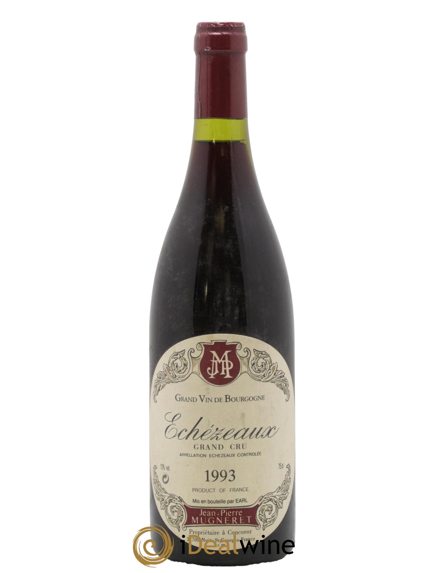 Echezeaux Grand Cru Domaine Jean-Pierre Mugneret 1993 - Lot de 1 bouteille - 0