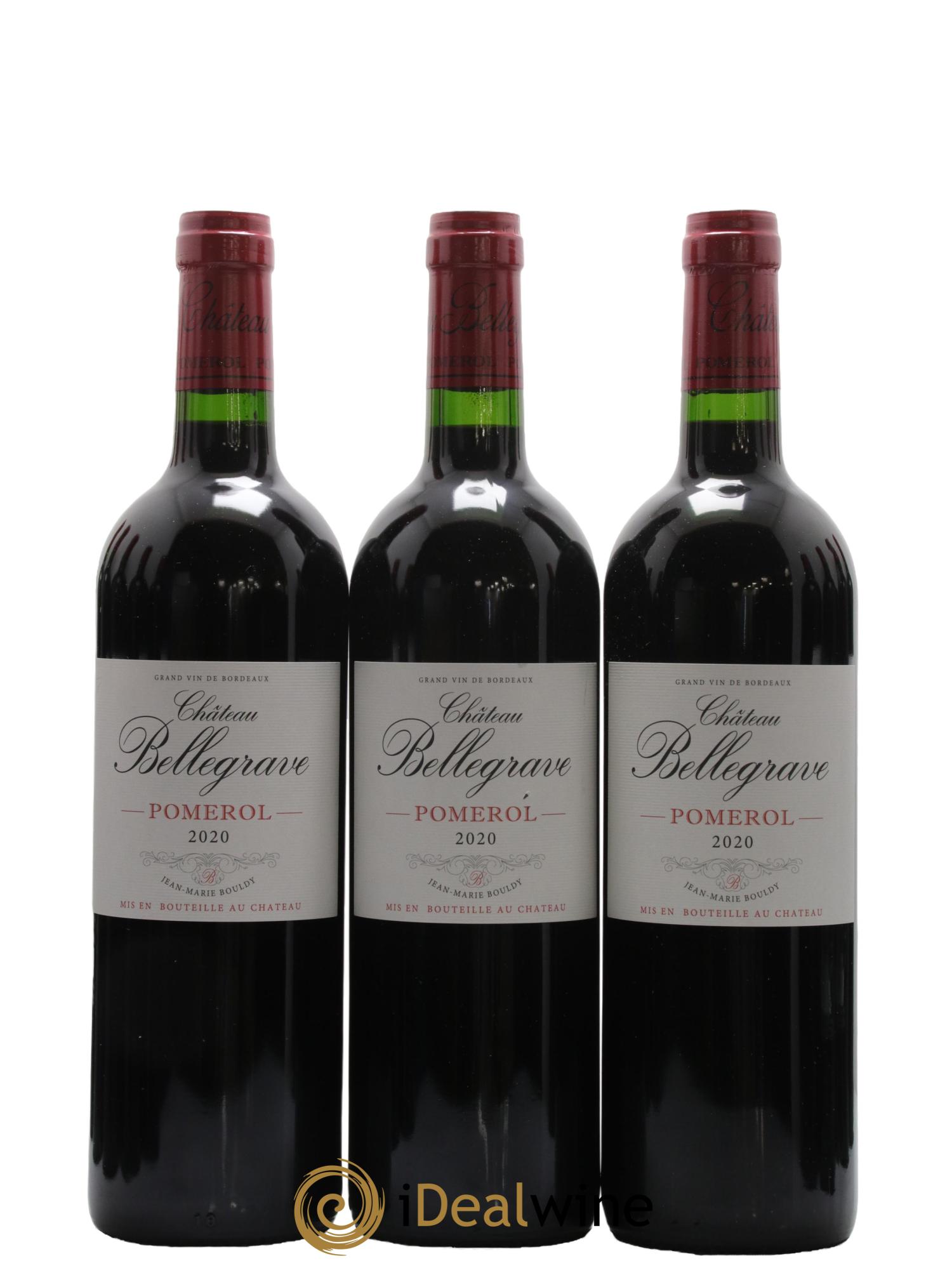 Château Bellegrave 2020 - Lot de 12 bouteilles - 1