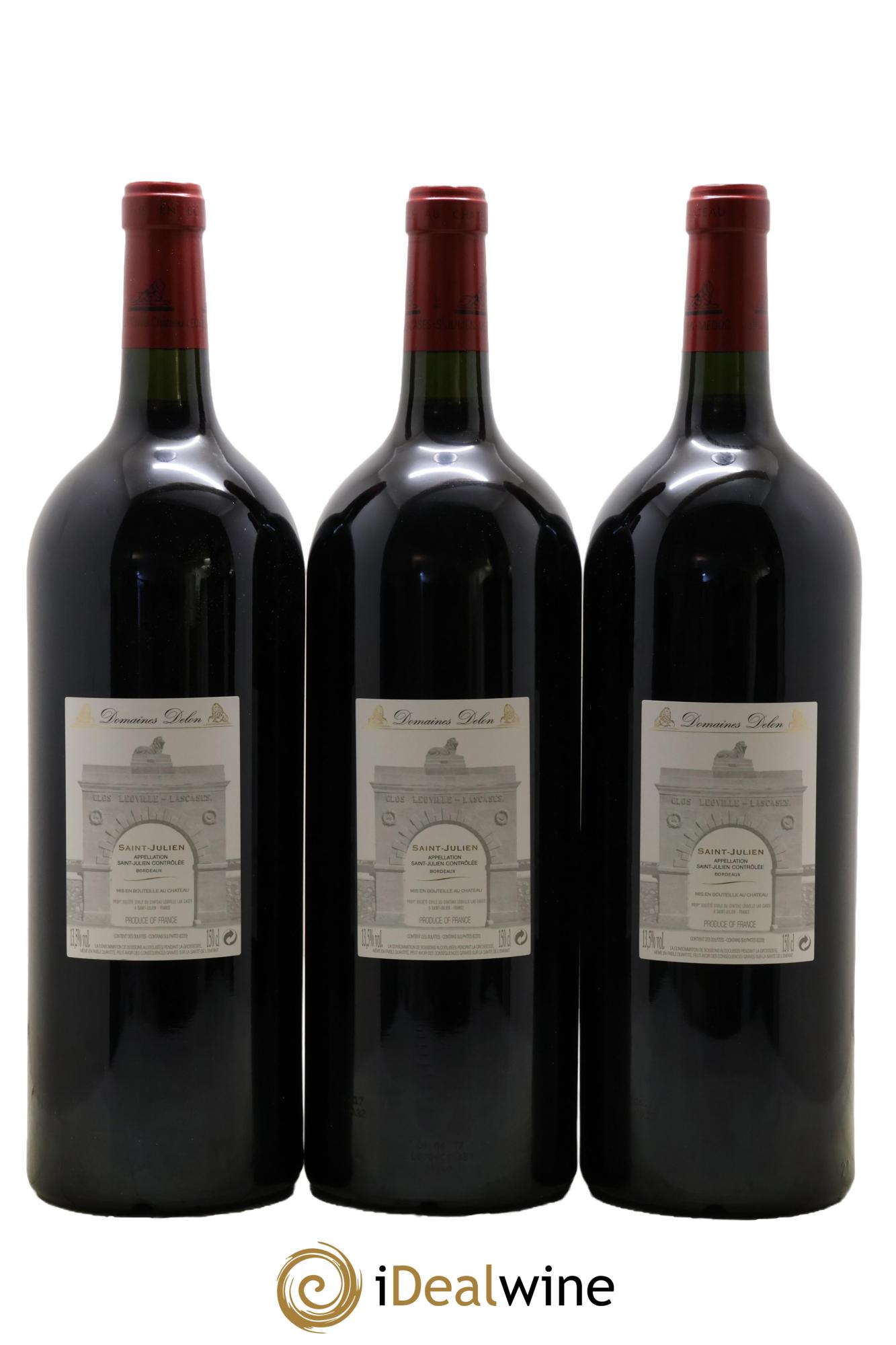 Château Léoville Las Cases 2ème Grand Cru Classé 2010 - Lotto di 3 magnum - 1