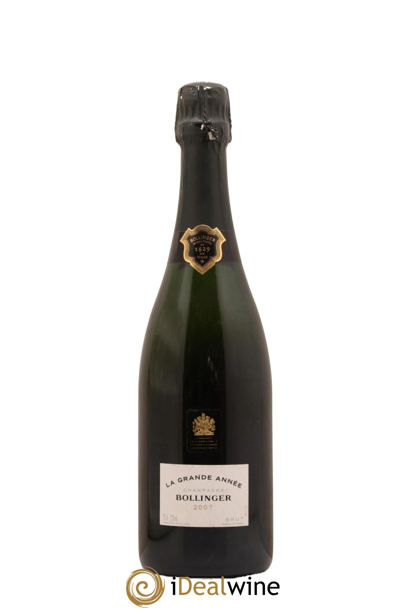 Grande Année Brut Bollinger 2007 - Lot of 1 bottle - 0