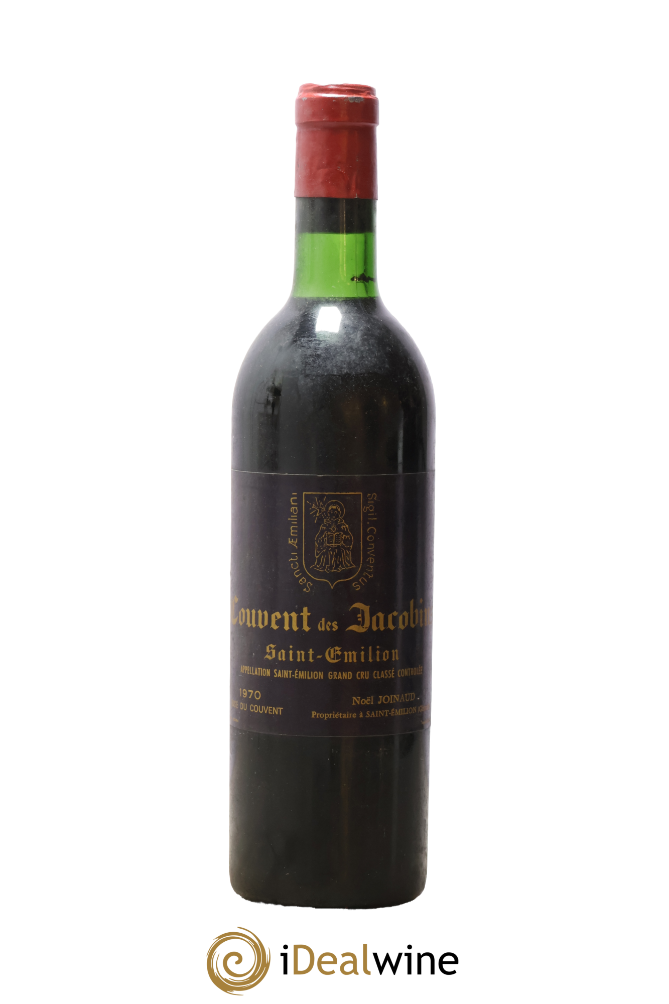 Château Couvent des Jacobins Grand Cru Classé 1970 - Posten von 1 Flasche - 0