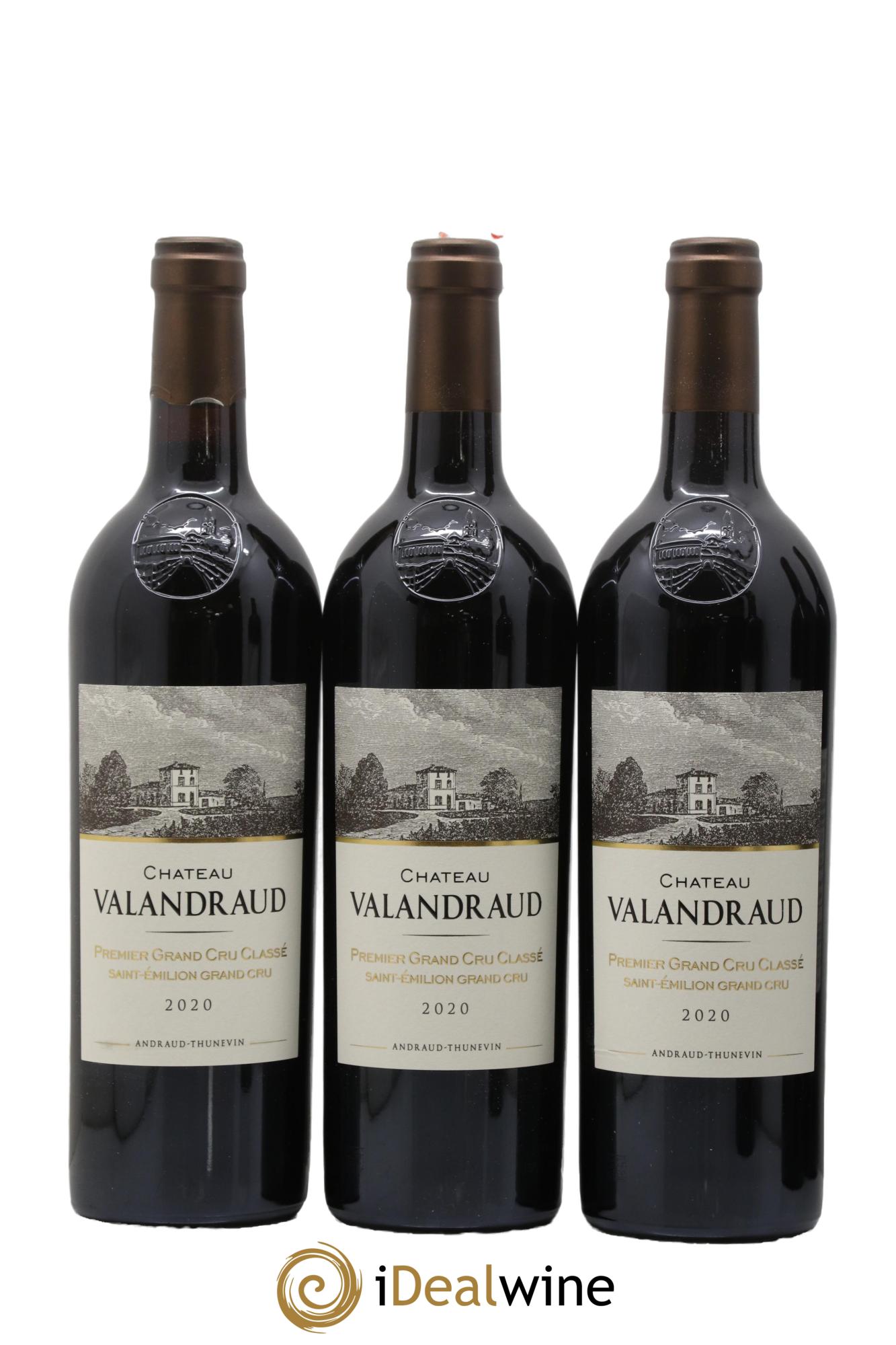 Château de Valandraud 1er Grand Cru Classé B depuis 2012 2020 - Lot of 6 bottles - 2