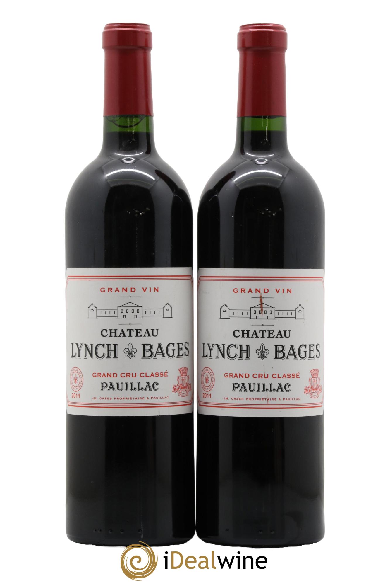 Château Lynch Bages 5ème Grand Cru Classé 2011 - Lot de 2 bouteilles - 0