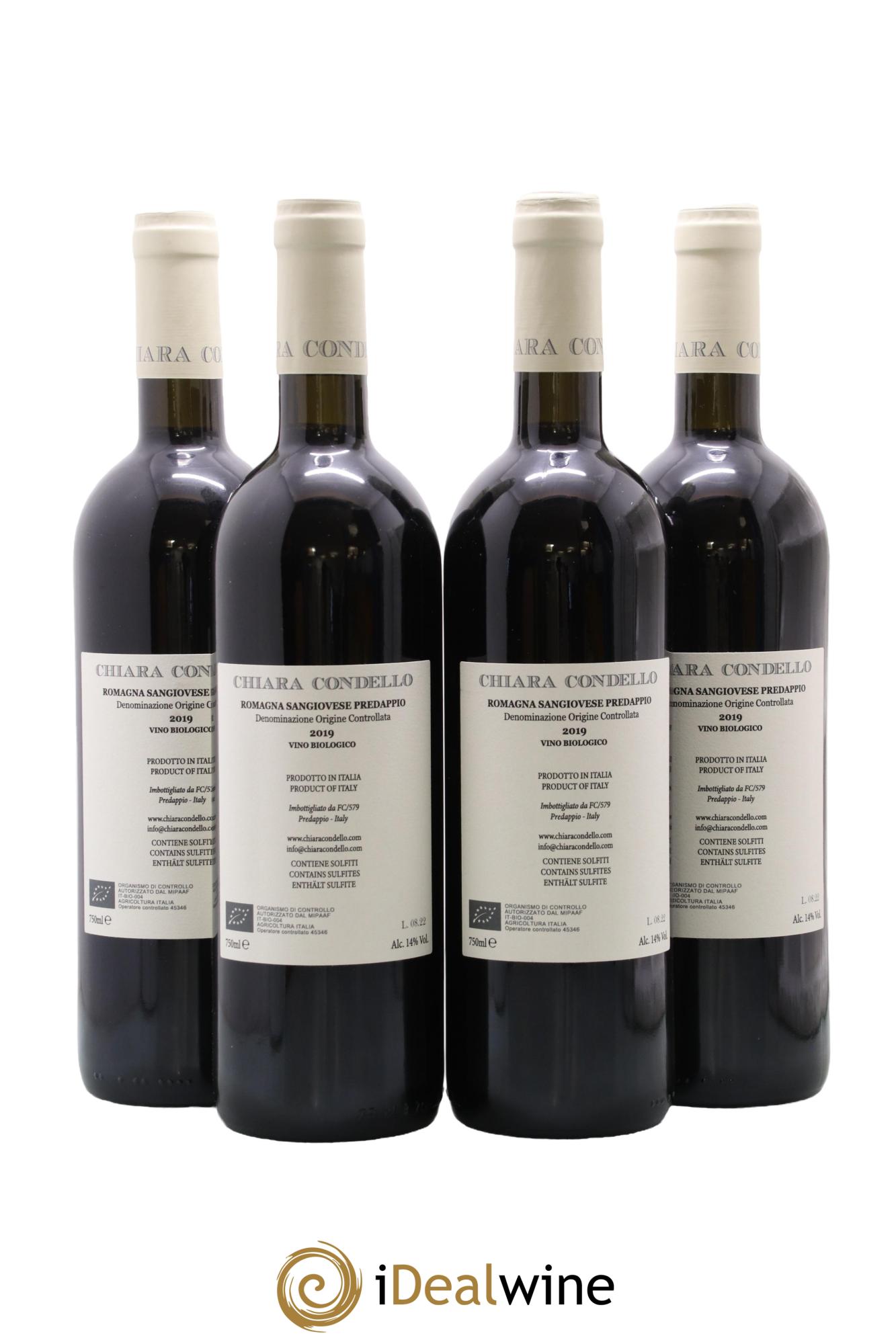 Sangiovese di Romagna Predappio DOC Chiara Condello 2019 - Posten von 4 Flaschen - 1