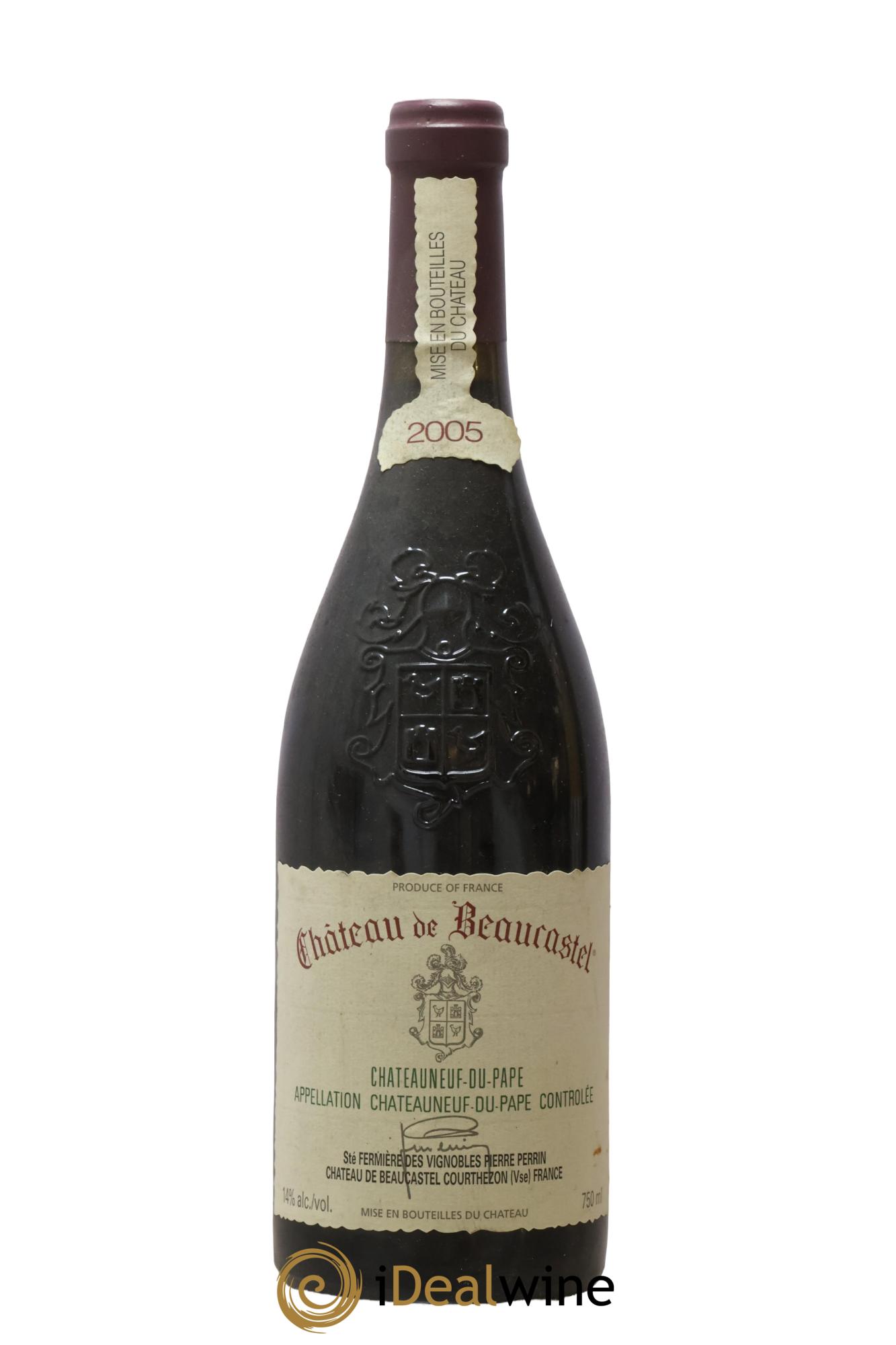 Châteauneuf-du-Pape Château de Beaucastel Famille Perrin 2005 - Lotto di 1 bottiglia - 0