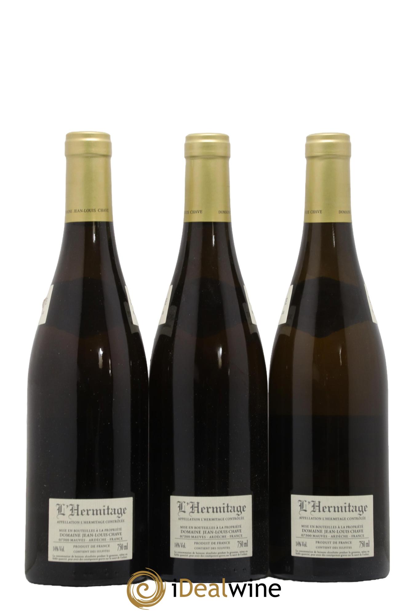 Hermitage Jean-Louis Chave 2012 - Lot de 3 bouteilles - 1