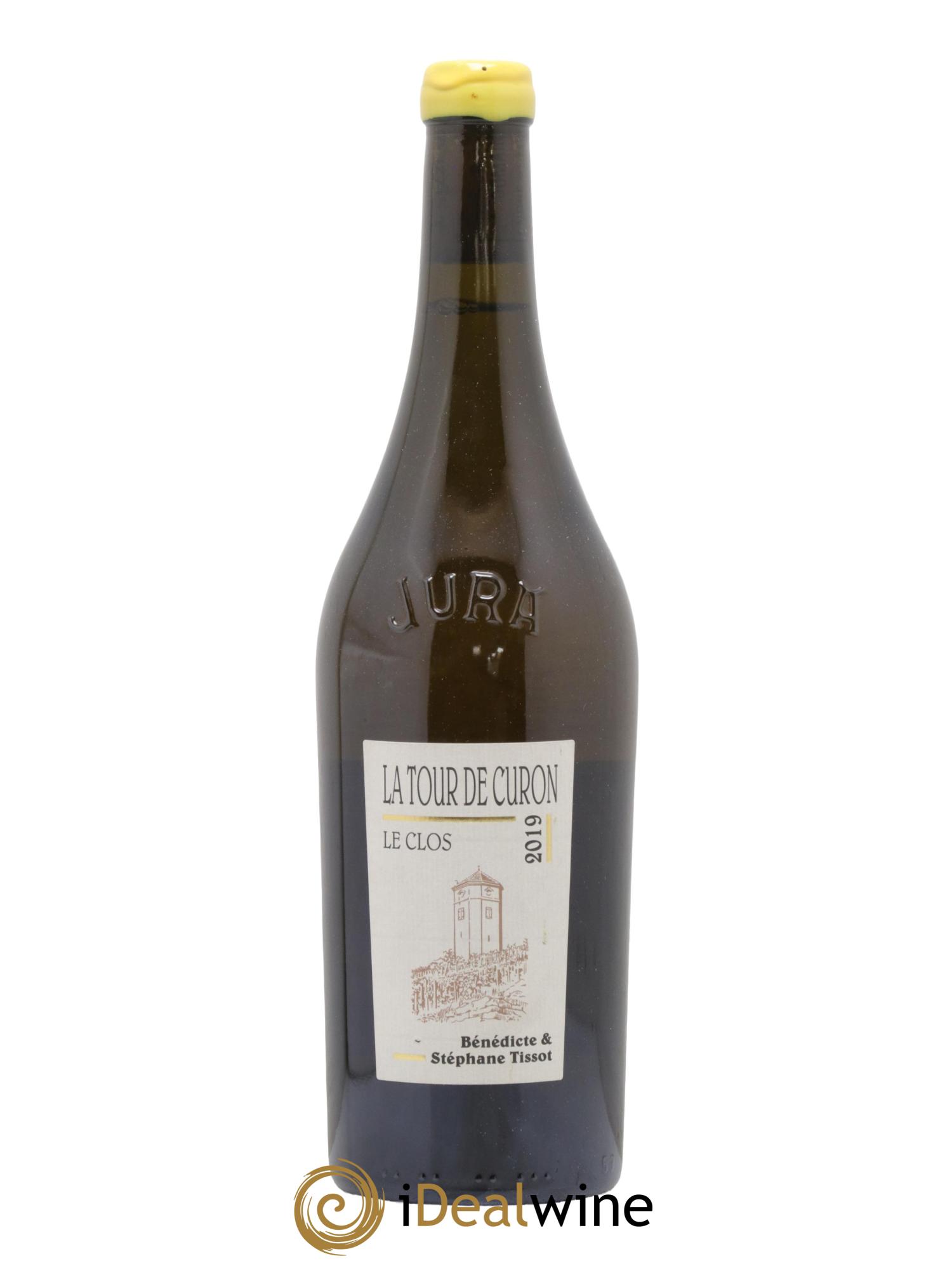 Arbois Chardonnay Le Clos de la Tour de Curon Bénédicte et Stéphane Tissot 2019 - Lot de 1 bouteille - 0