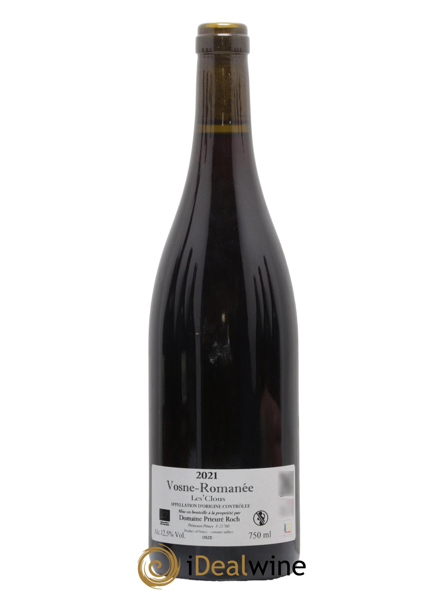 Vosne-Romanée Les Clous Prieuré Roch 2021 - Lotto di 1 bottiglia - 1