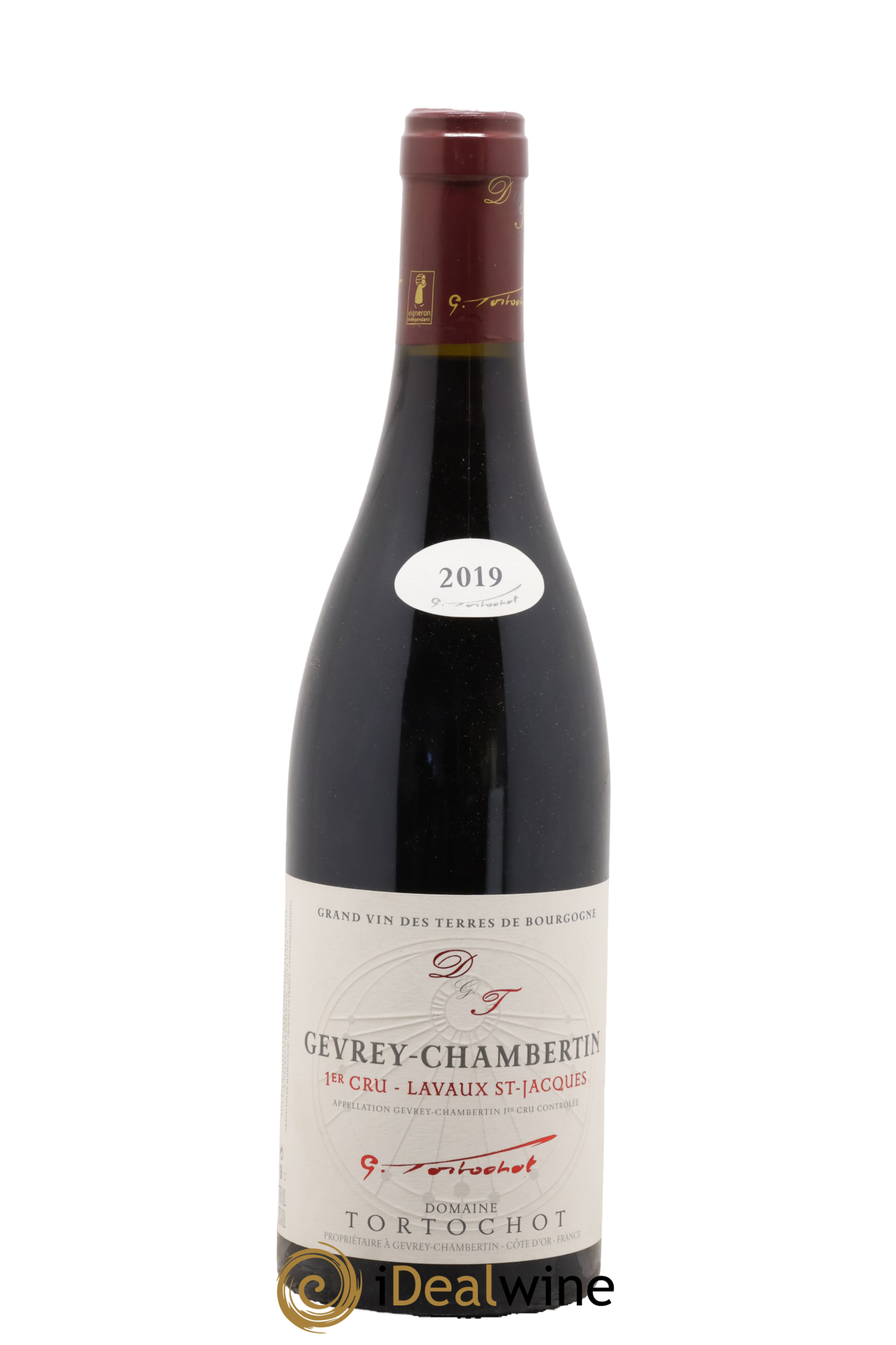 Gevrey-Chambertin 1er Cru Lavaux Saint Jacques Tortochot (Domaine) 2019 - Lot de 1 bouteille - 0