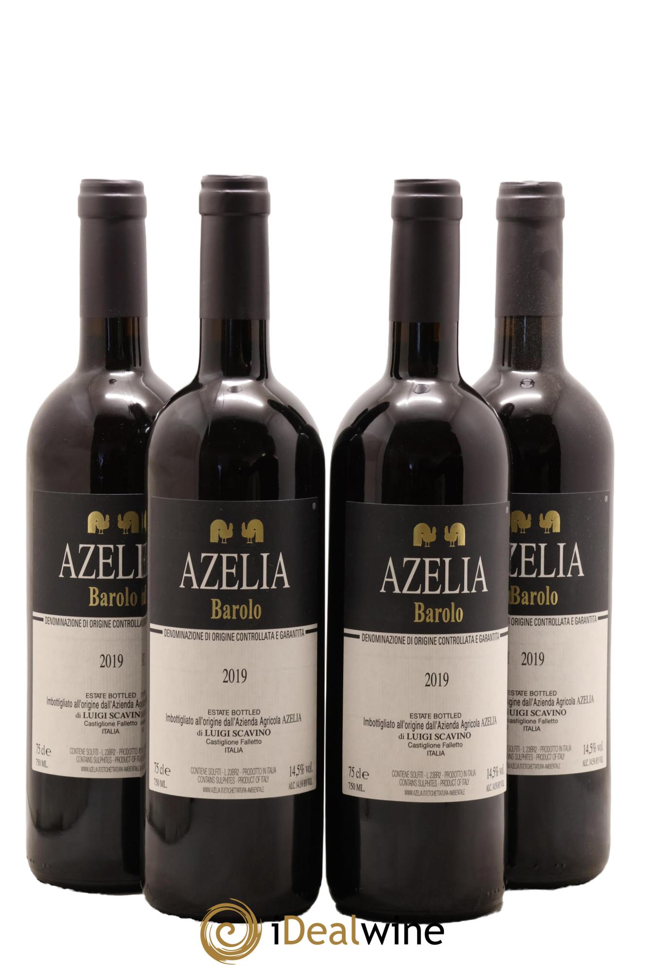 Barolo Azelia Luigi Scavino 2019 - Lot of 4 bottles - 0