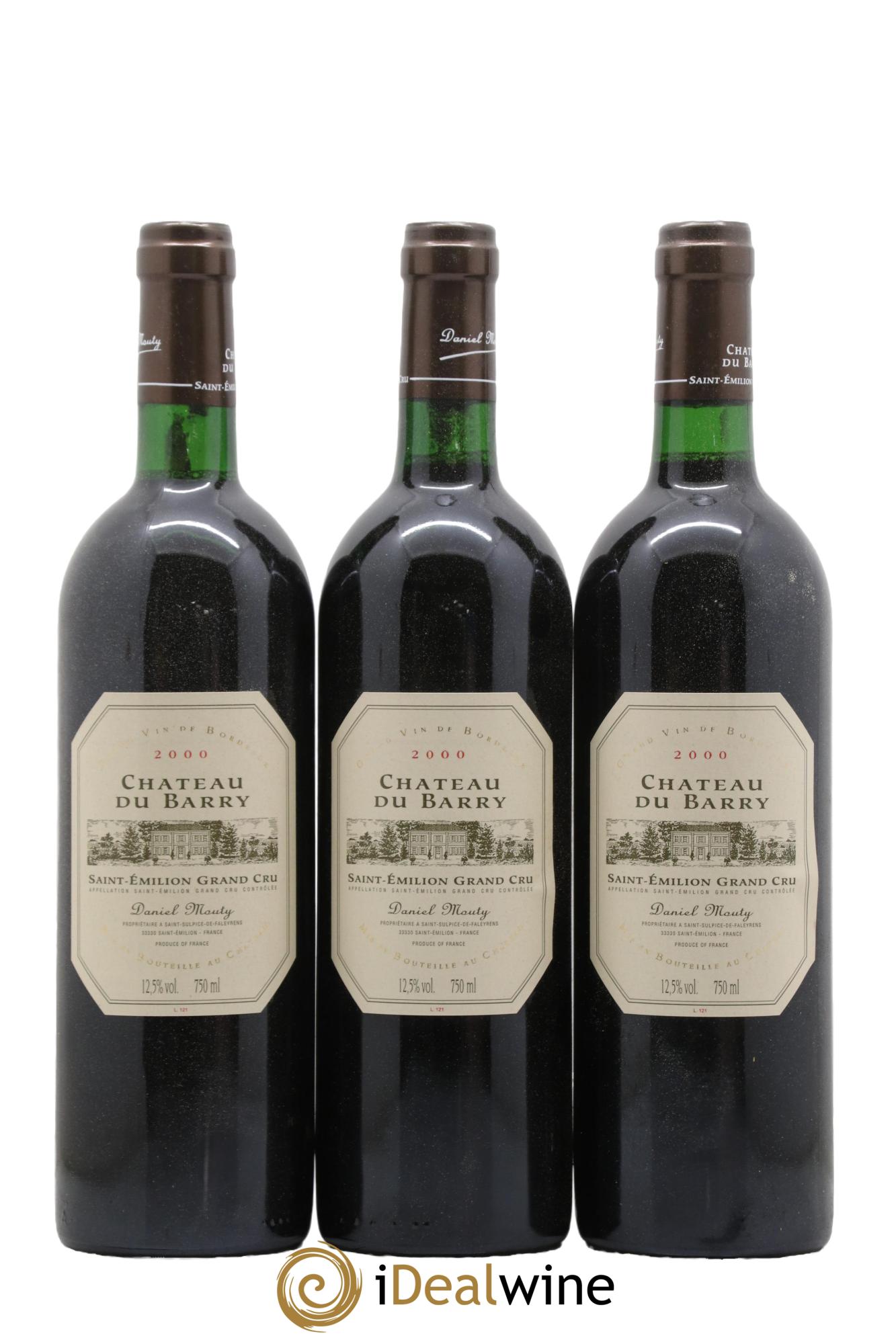 Saint-Émilion Grand Cru Château du Barry 2000 - Lot of 12 bottles - 4