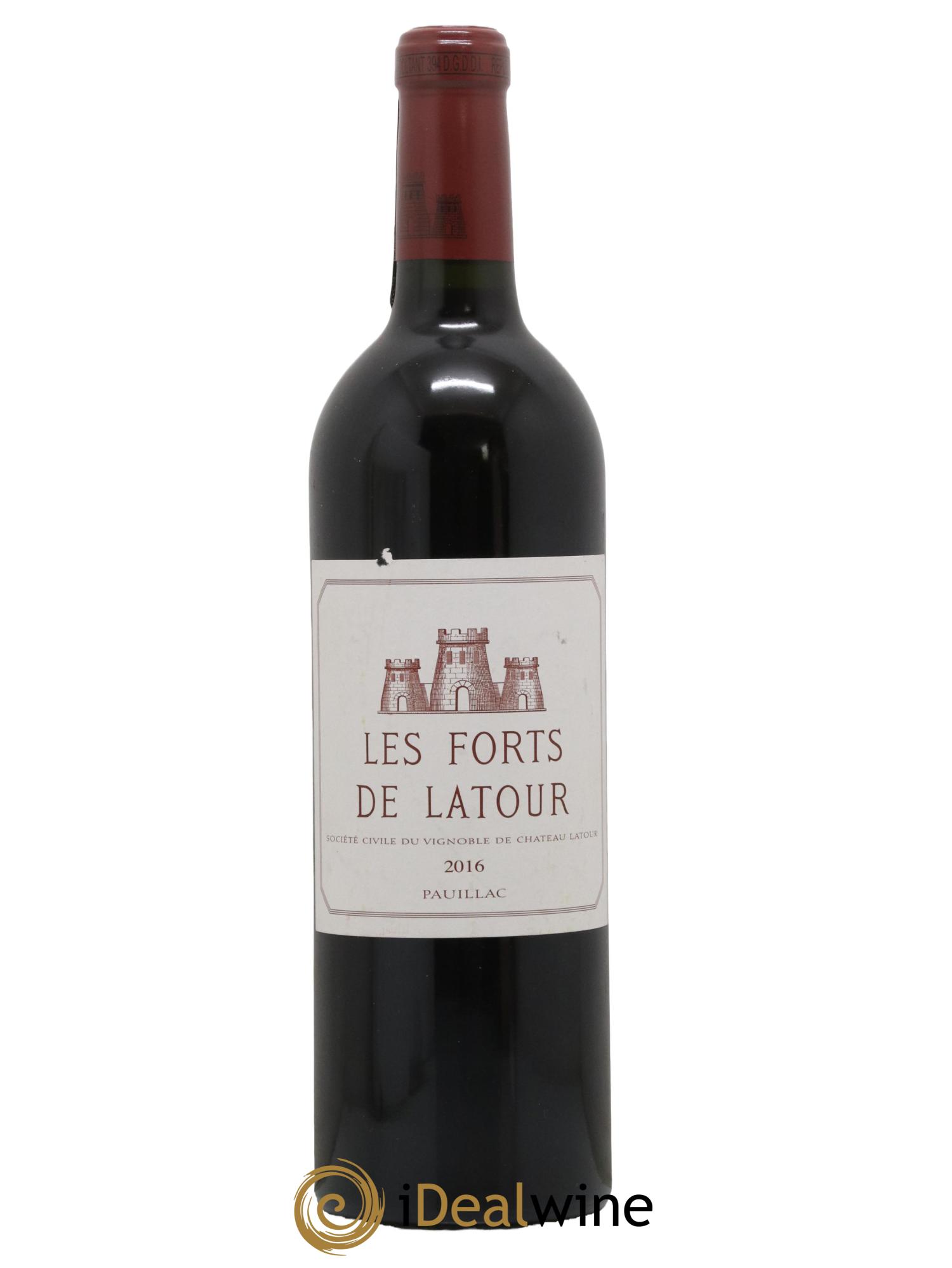Les Forts de Latour Second Vin 2016 - Lot de 1 bouteille - 0