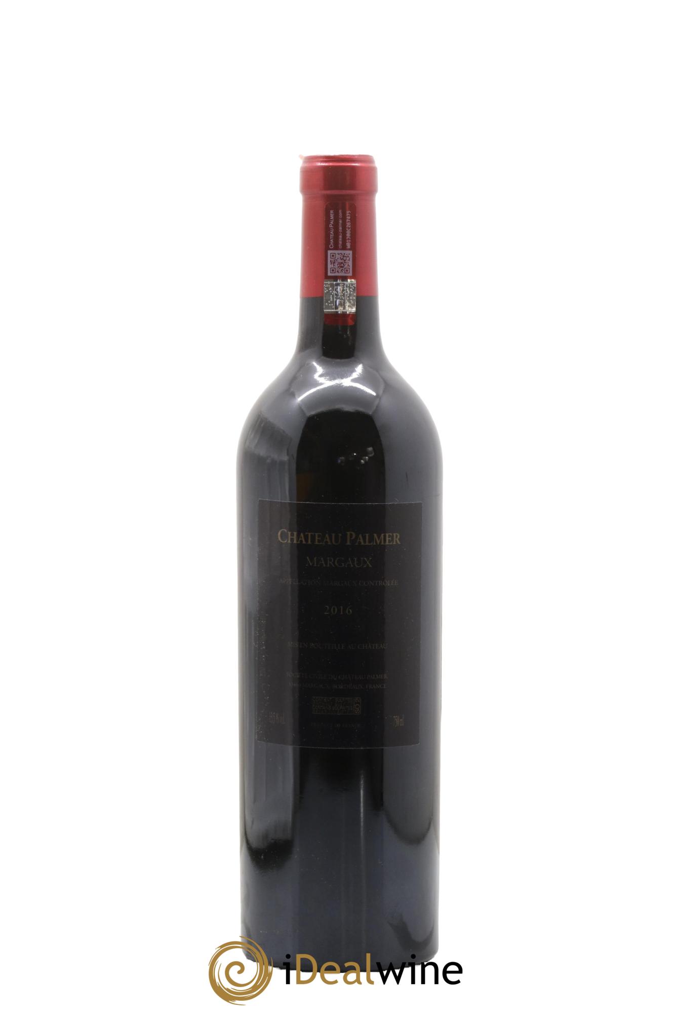 Château Palmer 3ème Grand Cru Classé 2016 - Lot de 1 bouteille - 2
