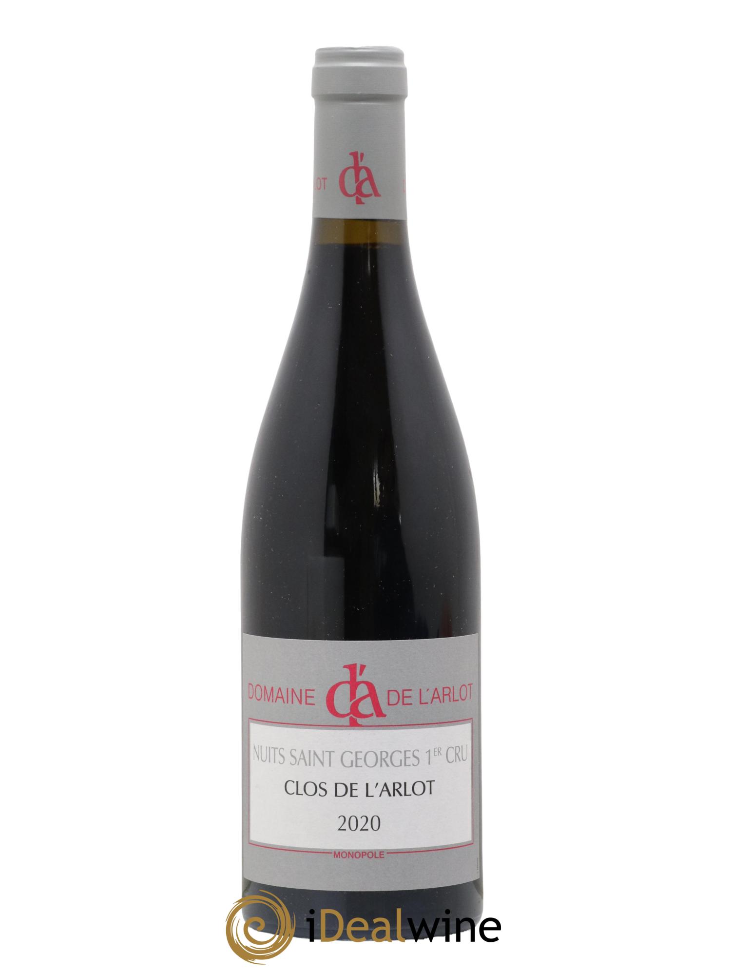 Nuits-Saint-Georges 1er Cru Clos de l'Arlot Domaine de l'Arlot 2020 - Lot de 1 bouteille - 0