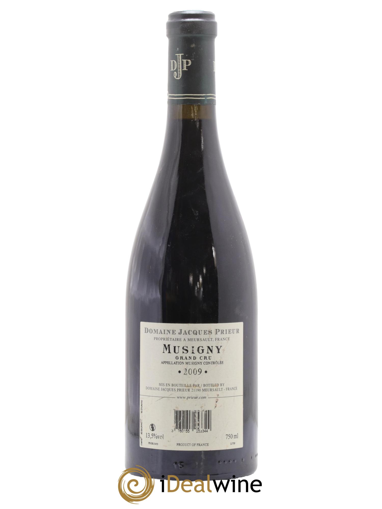 Musigny Grand Cru Jacques Prieur (Domaine) 2009 - Lotto di 1 bottiglia - 1