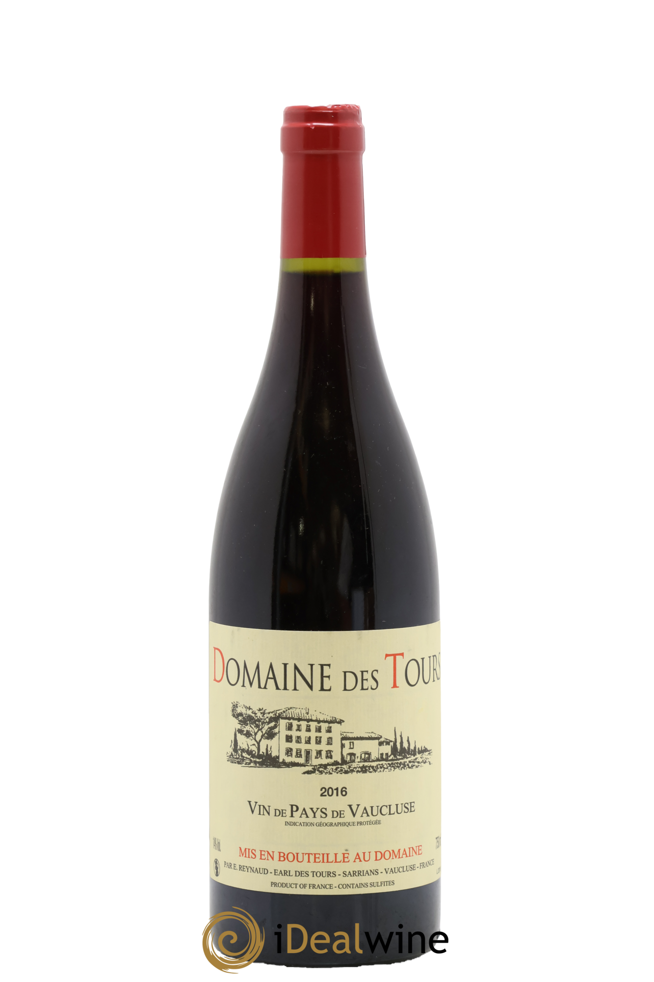 Vaucluse (Vin de Pays de Vaucluse) Domaine des Tours Emmanuel Reynaud 2016 - Lotto di 1 bottiglia - 0