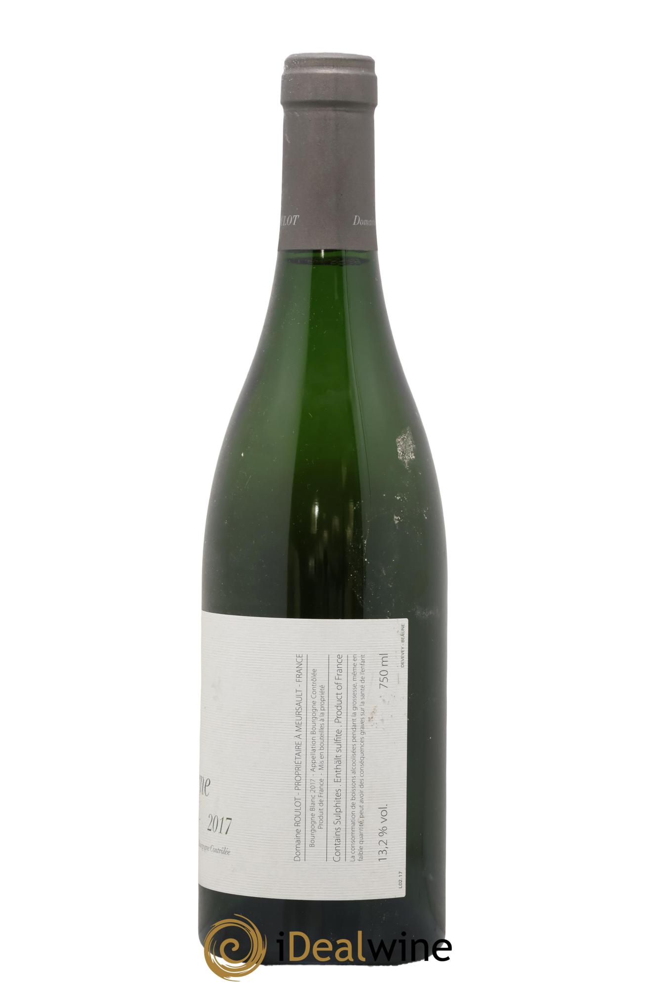 Bourgogne Roulot (Domaine) 2017 - Lot of 1 bottle - 1