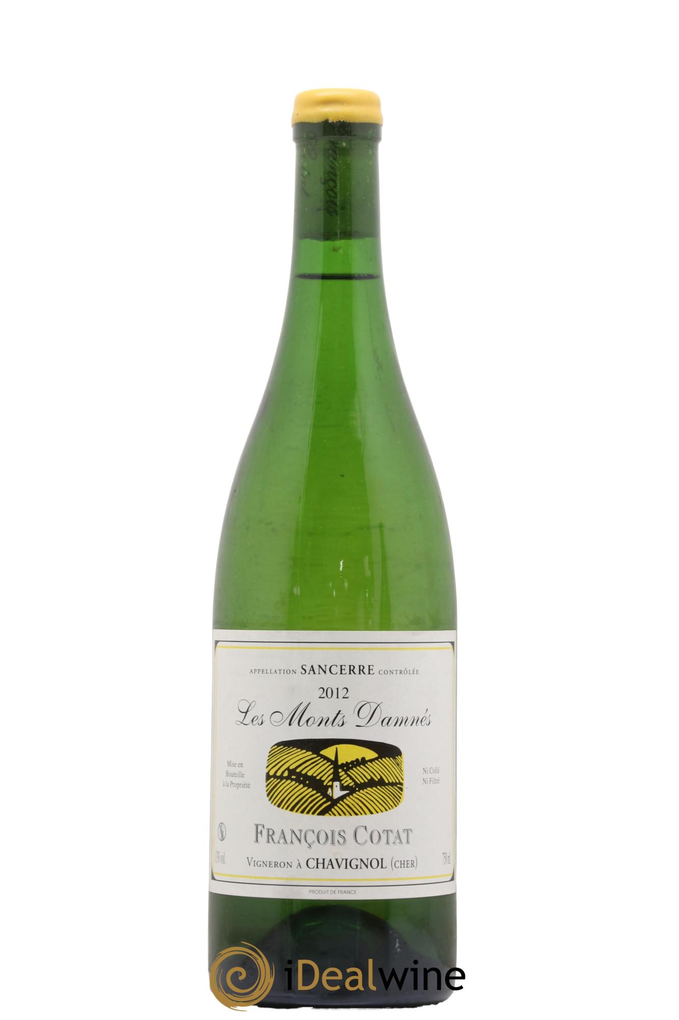 Sancerre Les Monts Damnés François Cotat 2012 - Lot of 1 bottle - 0