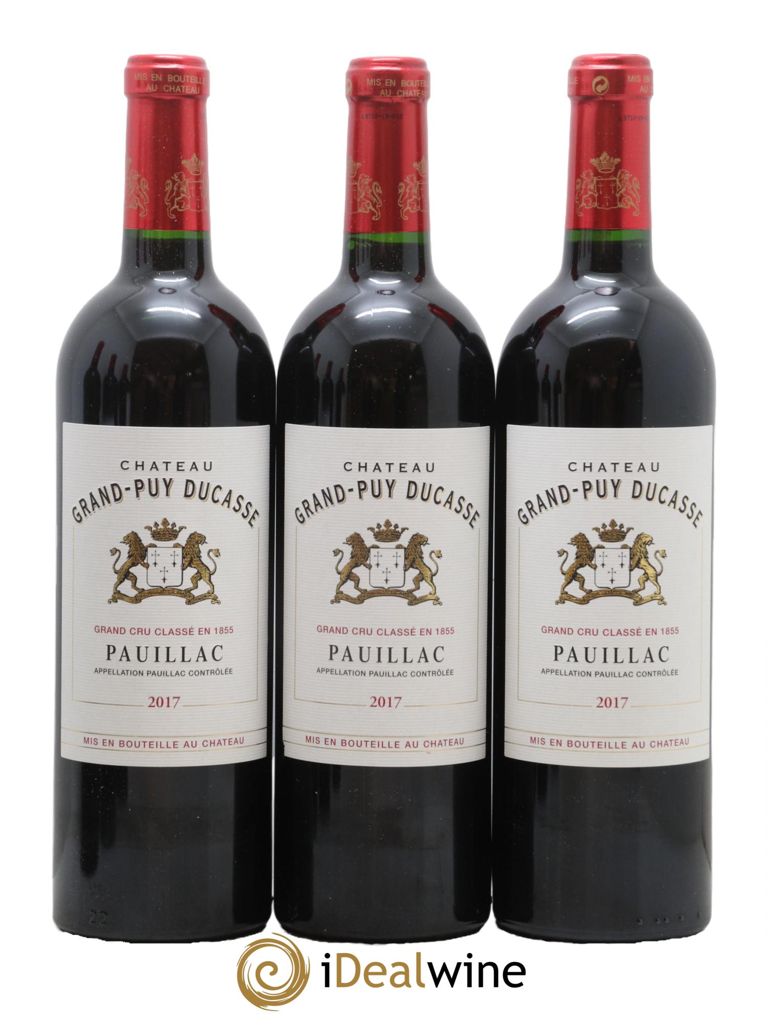 Pauillac Chateau Grand Puy Ducasse 2017 - Lot de 6 bouteilles - 1