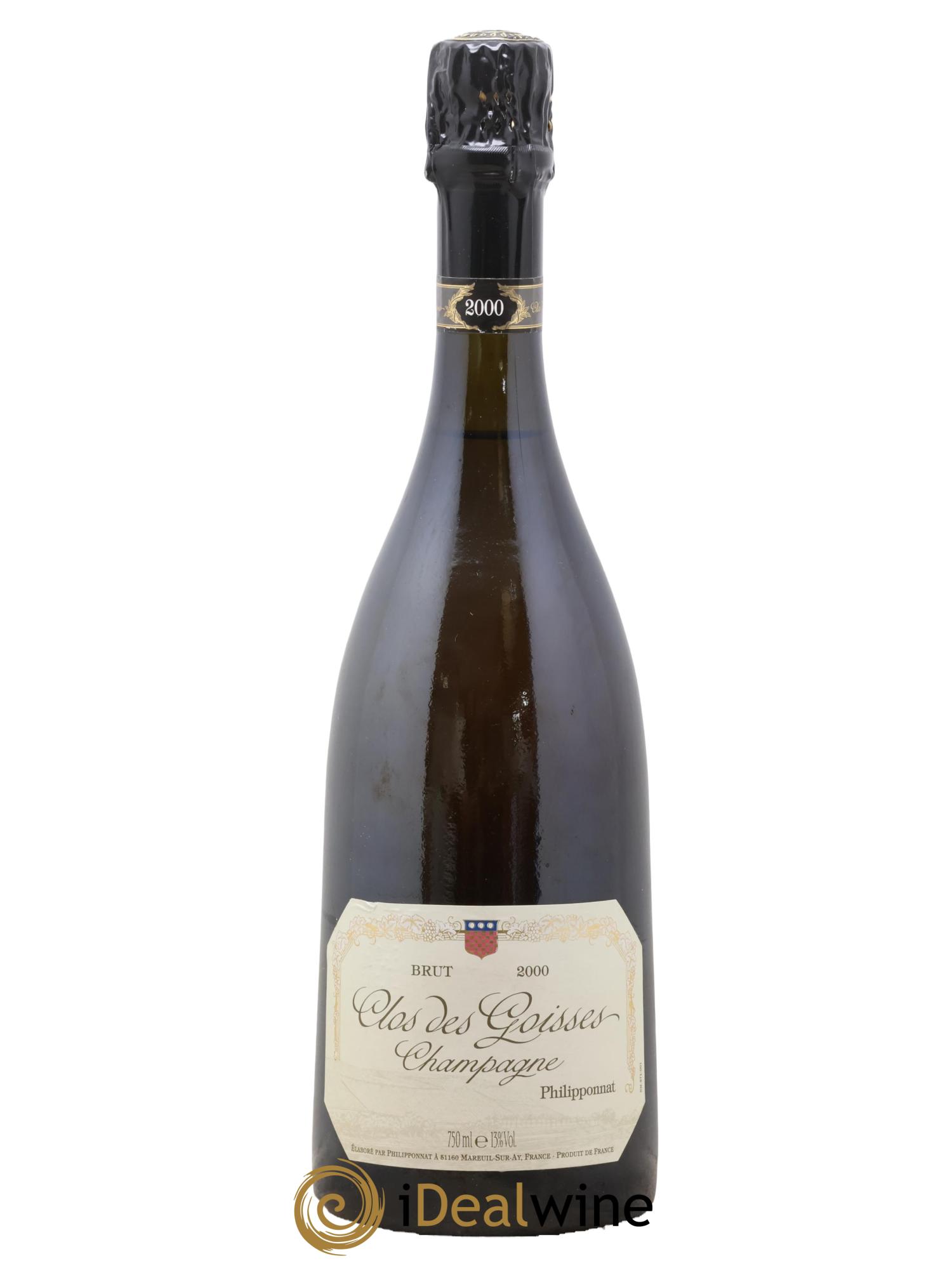 Clos des Goisses Philipponnat 2000 - Lotto di 1 bottiglia - 0