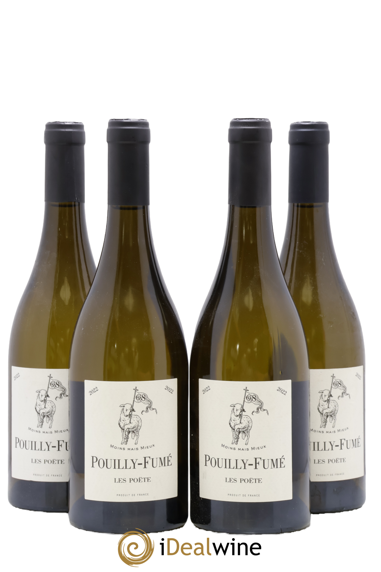 Pouilly-Fumé Les Poëte 2022 - Lotto di 4 bottiglie - 0