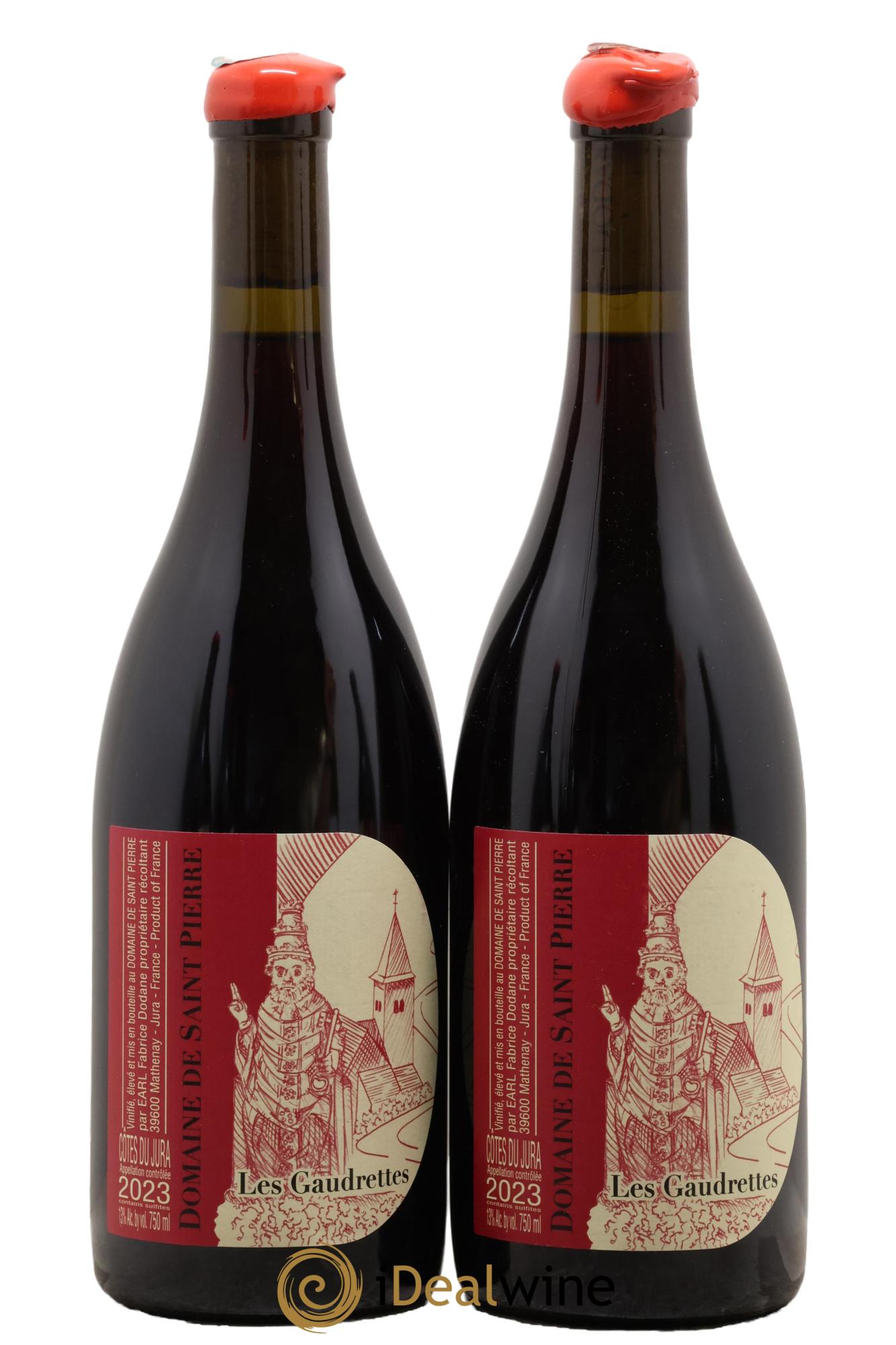 Côtes du Jura Les Gaudrettes Saint-Pierre (Domaine) Fabrice Dodane 2023 - Posten von 2 Flaschen - 0