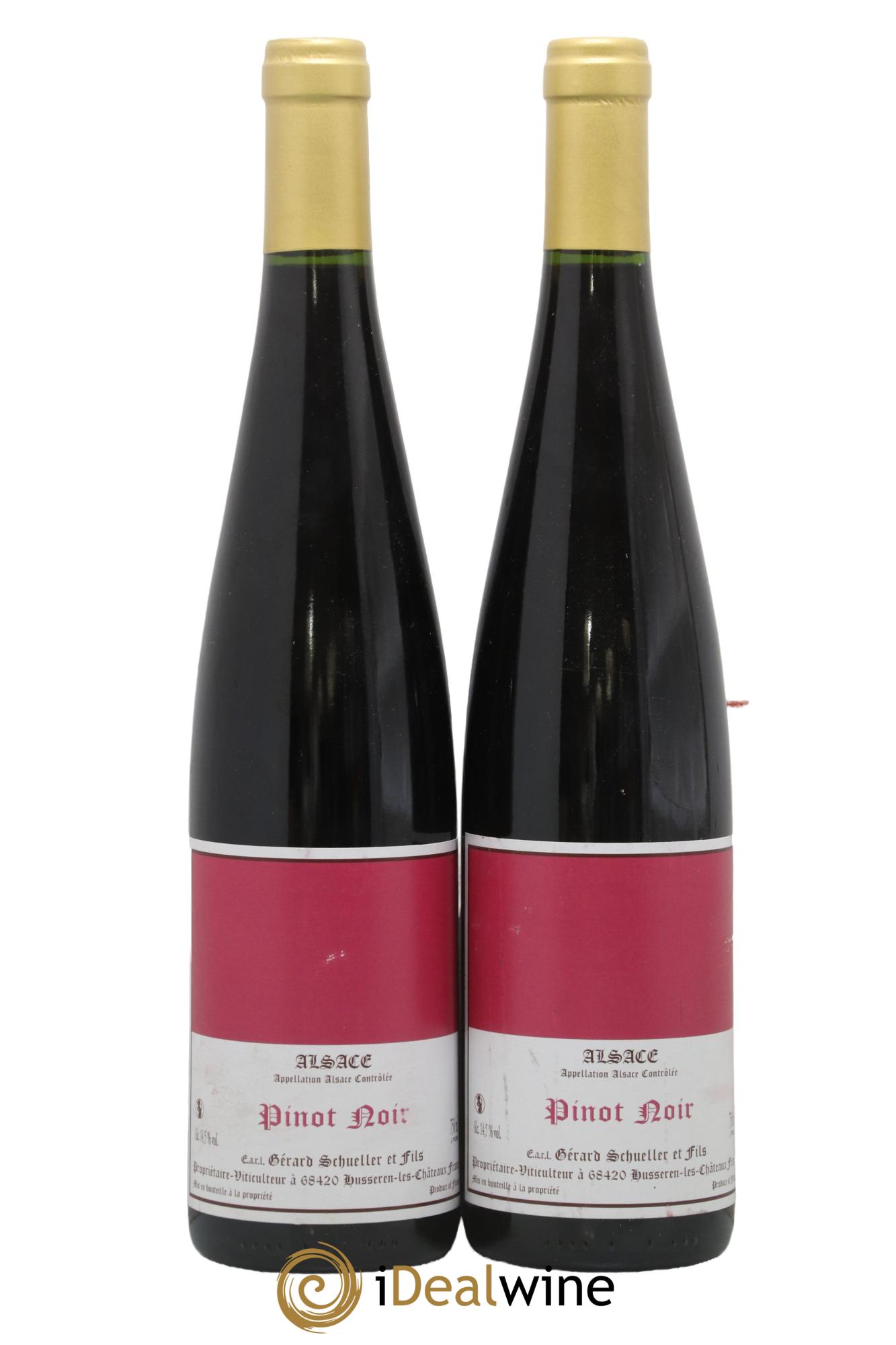 Alsace Pinot Noir LN012 Gérard Schueller (Domaine) 2023 - Lotto di 2 bottiglie - 0