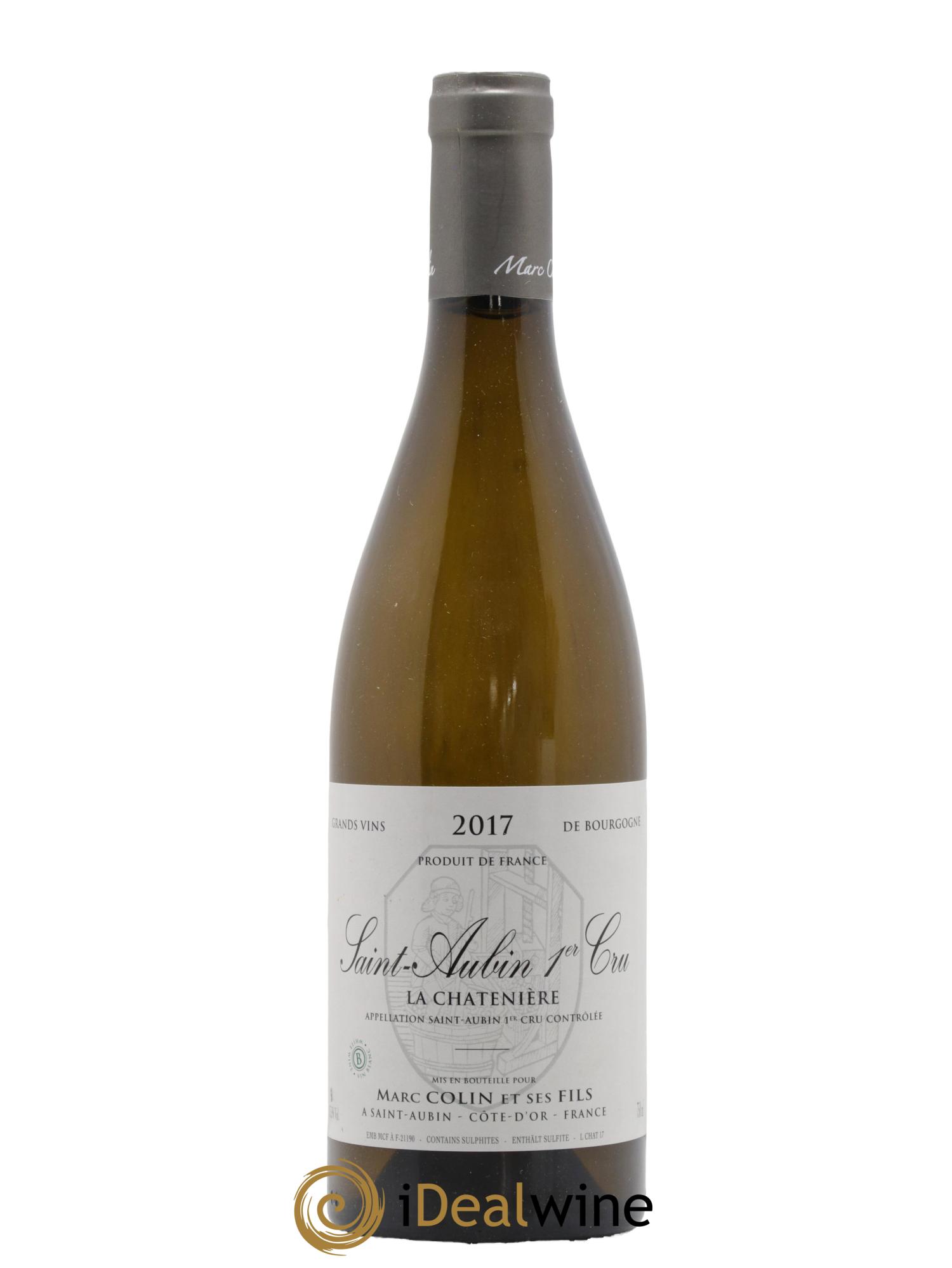 Saint-Aubin 1er Cru La Chatenière Marc Colin & Fils 2017 - Lot de 1 bouteille - 0