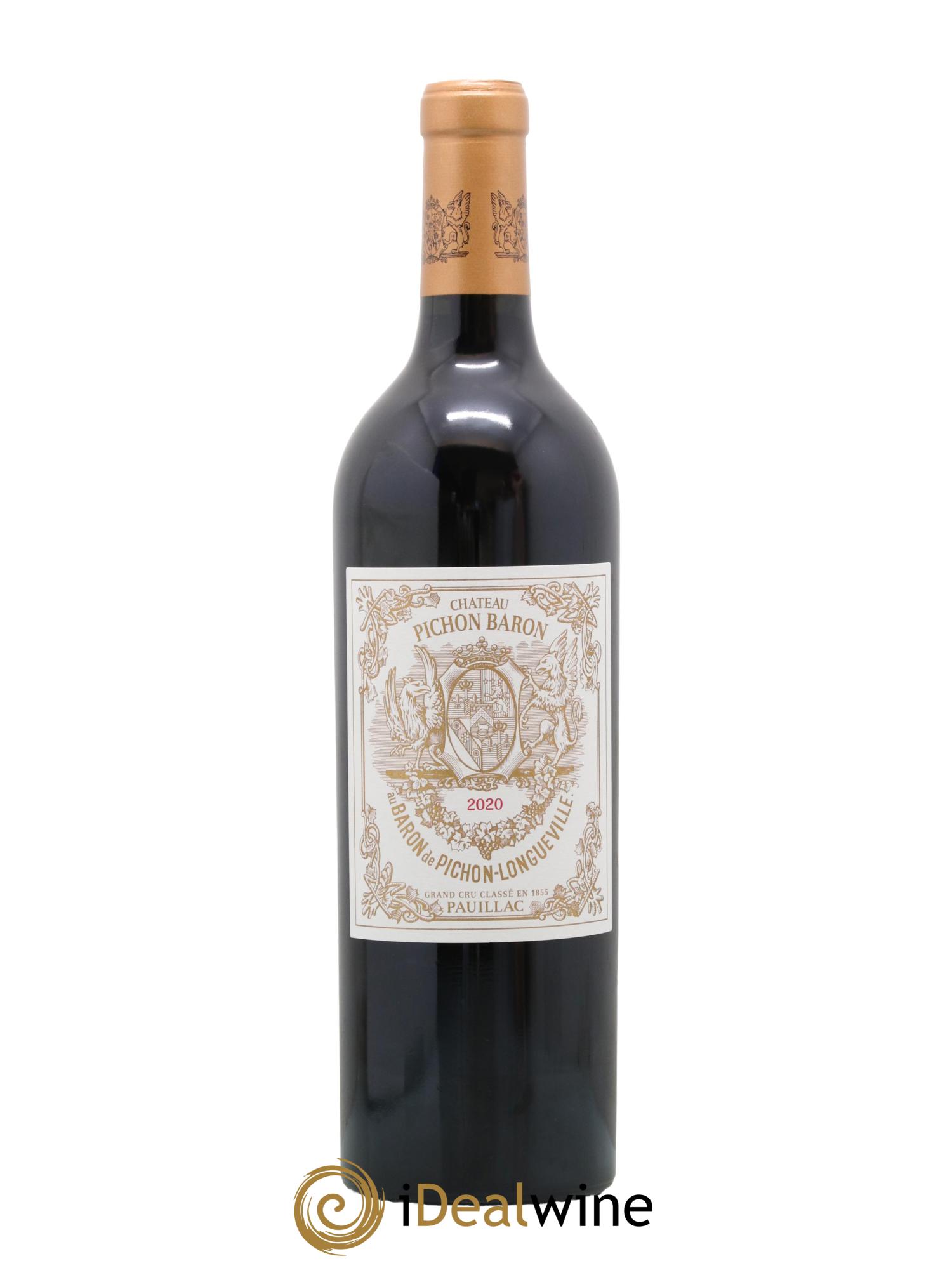 Pichon Longueville Baron 2ème Grand Cru Classé 2020 - Lot de 1 bouteille - 0