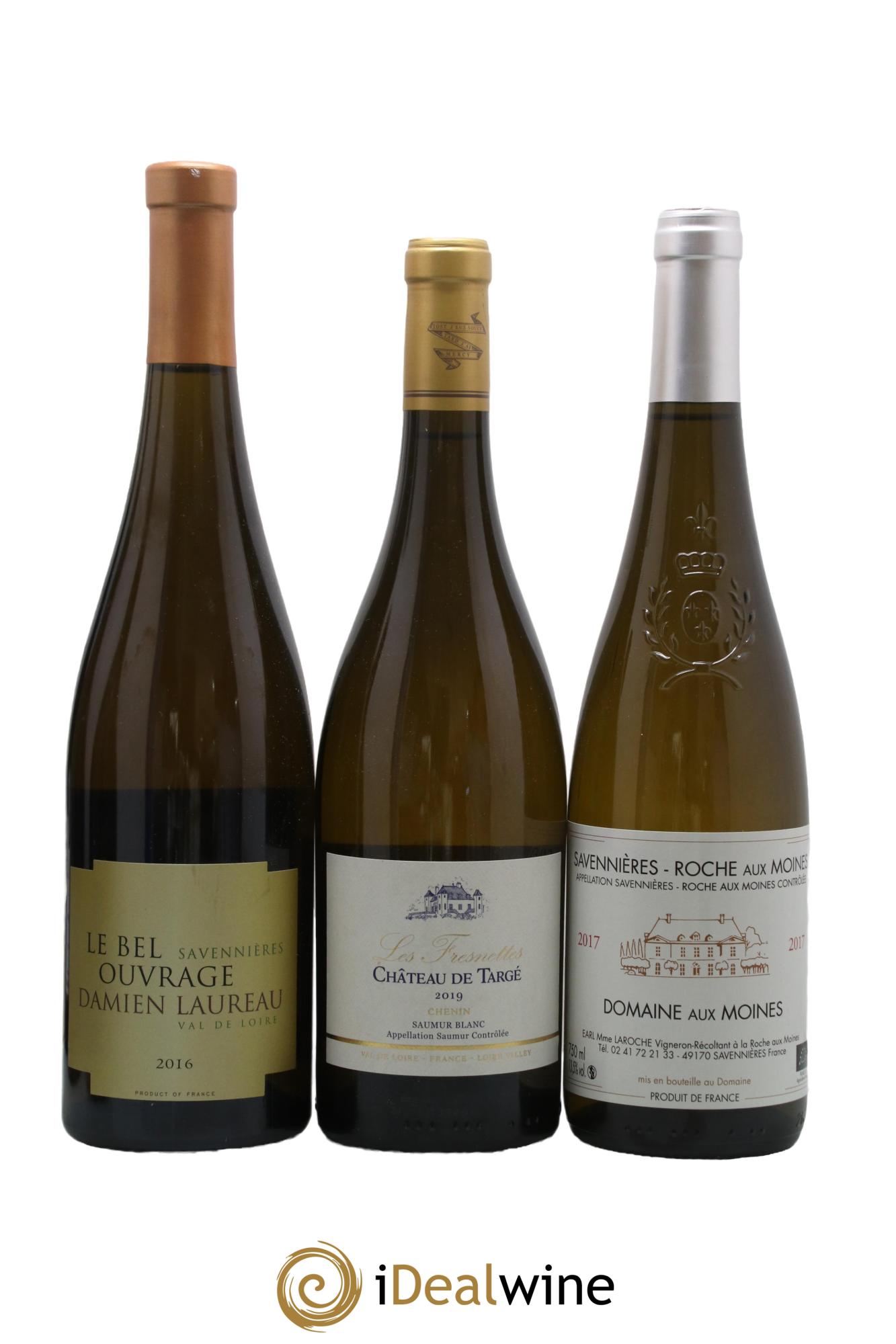 Assortiment de vins d'Anjou noir - Saumur - Bourgueil N°13 - Lot of 6 bottles - 1