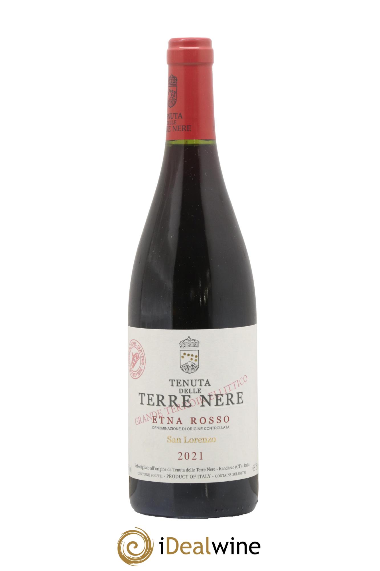 Etna Rosso DOC Tenuta delle Terre Nere San Lorenzo 2021 - Lot de 1 bouteille - 0