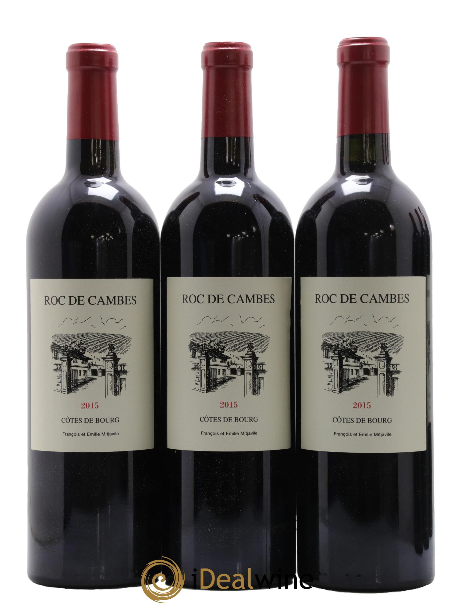 Roc de Cambes 2015 - Lot of 6 bottles - 1