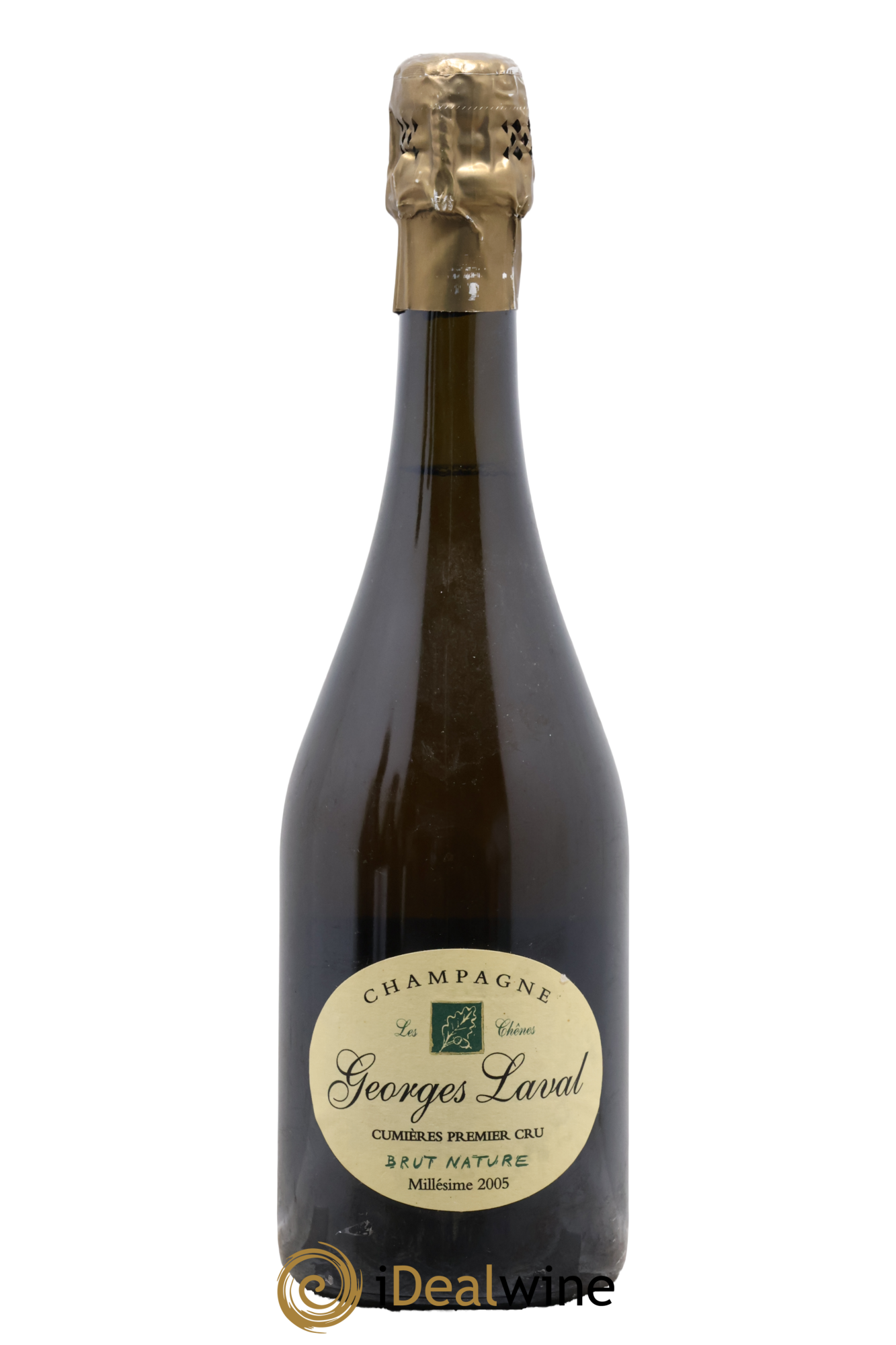 Les Chênes 1er Cru Brut Nature Georges Laval 2005 - Posten von 1 Flasche - 0