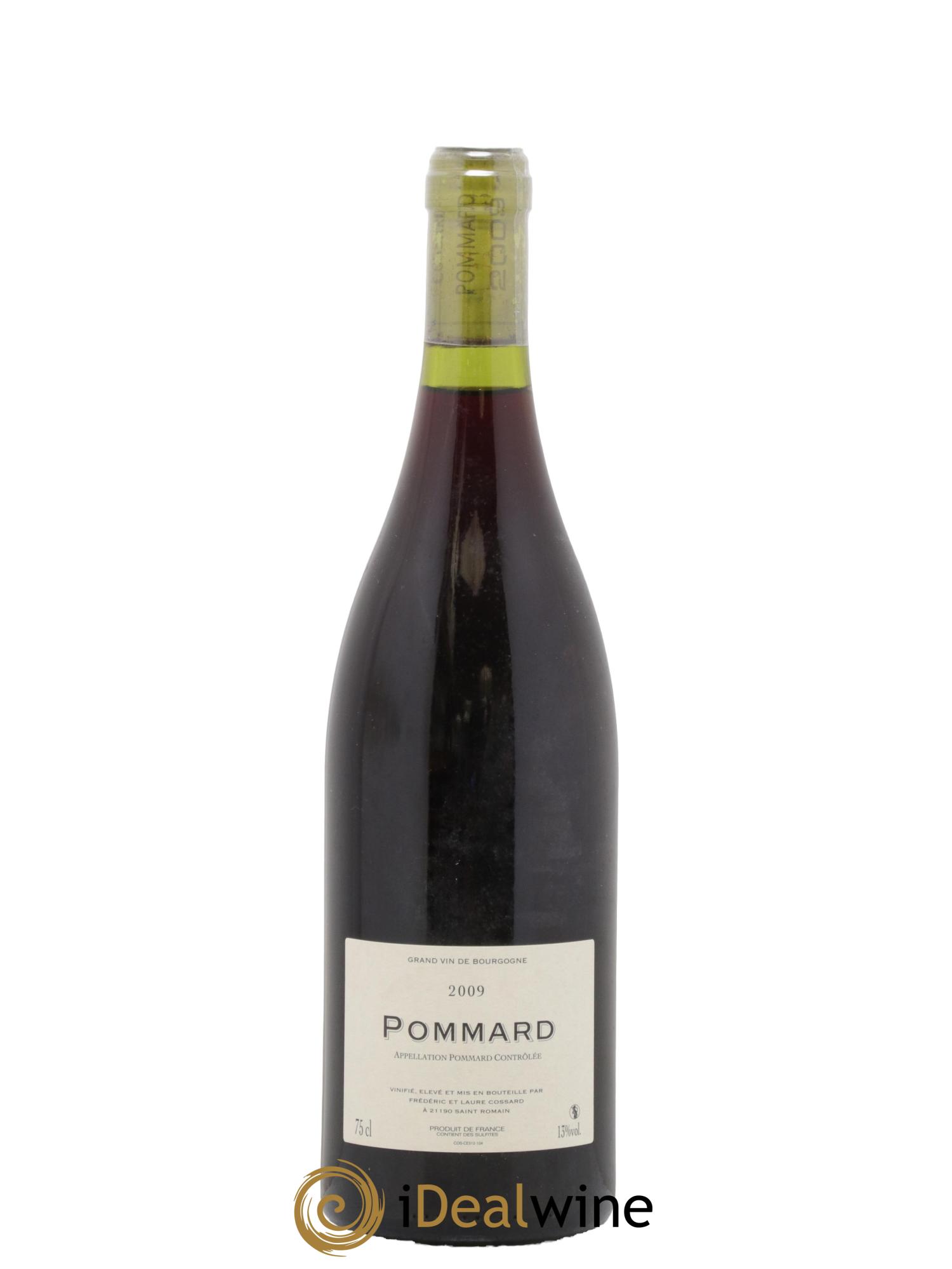 Pommard Frédéric Cossard 2009 - Lot de 1 bouteille - 1