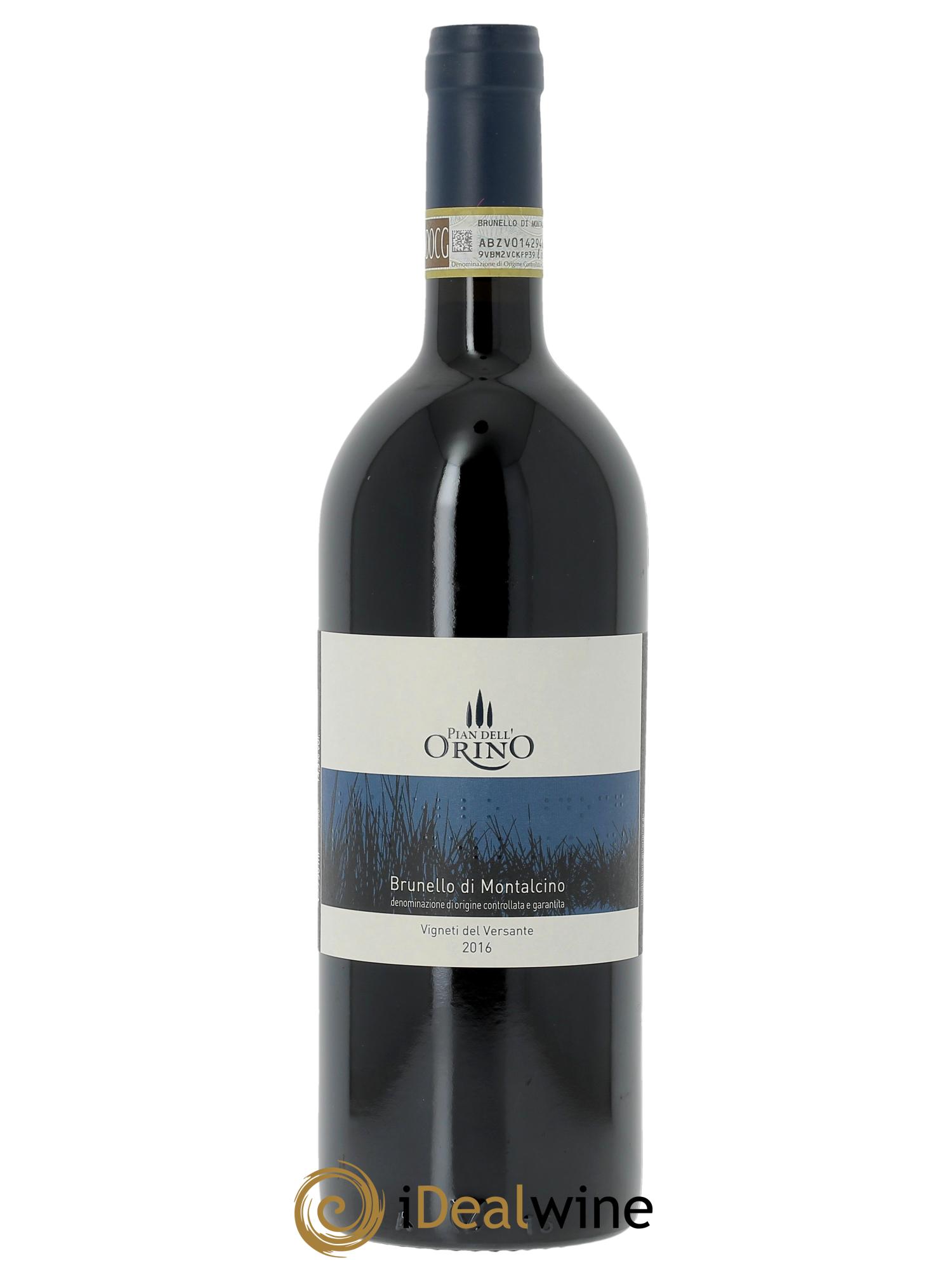 Brunello di Montalcino DOCG Vigneti del Versante Pian dell'Orino 2016 - Lot de 1 bouteille - 0