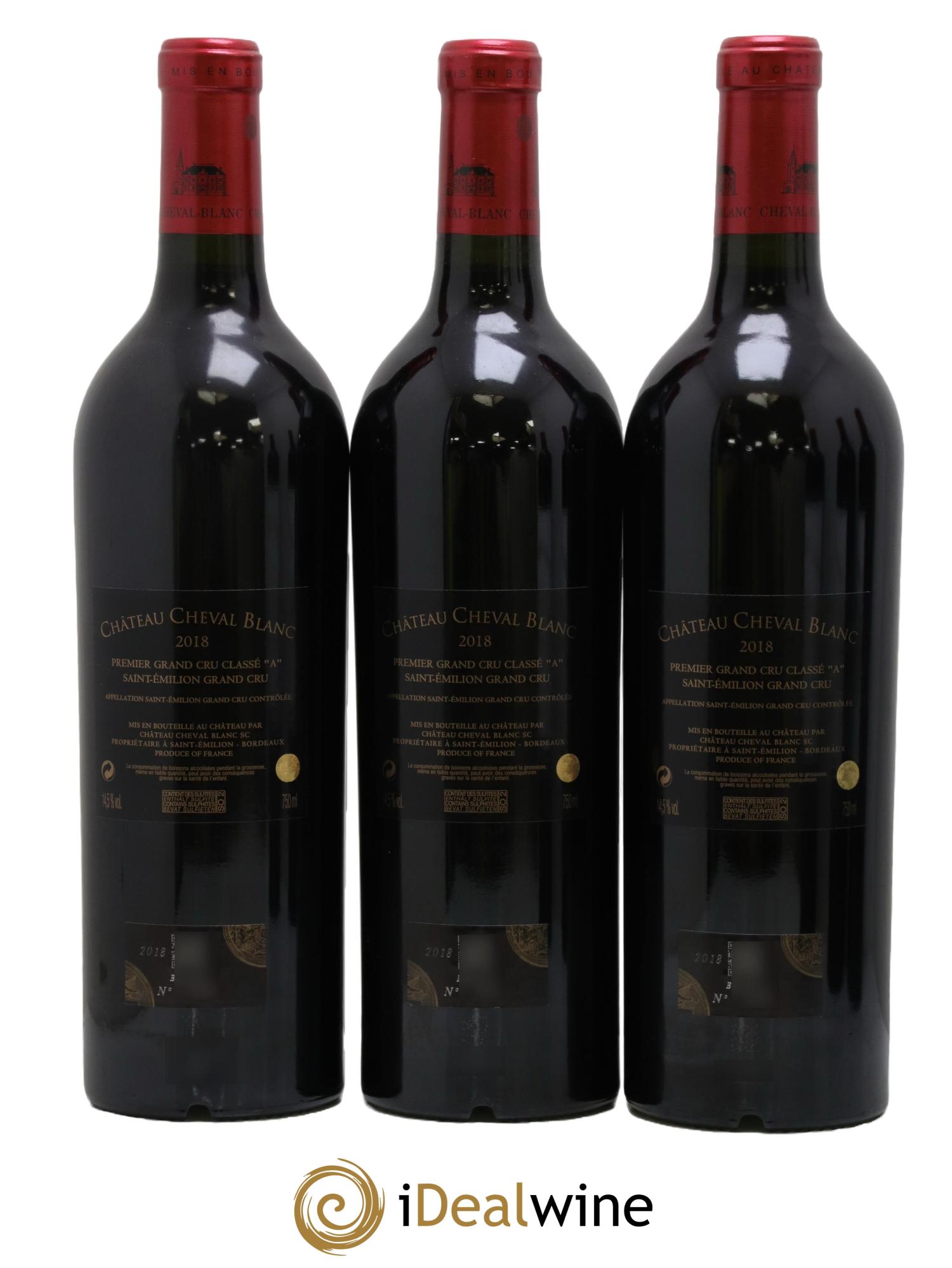 Château Cheval Blanc 1er Grand Cru Classé A 2018 - Lot of 6 bottles - 2